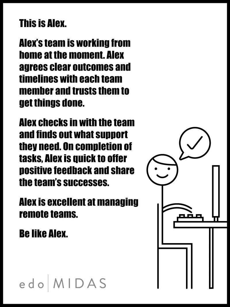 Leading from Home - Be like Alex