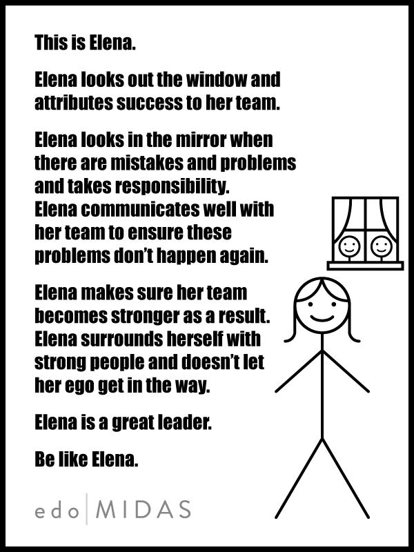Reponsibility - Be Like Elena