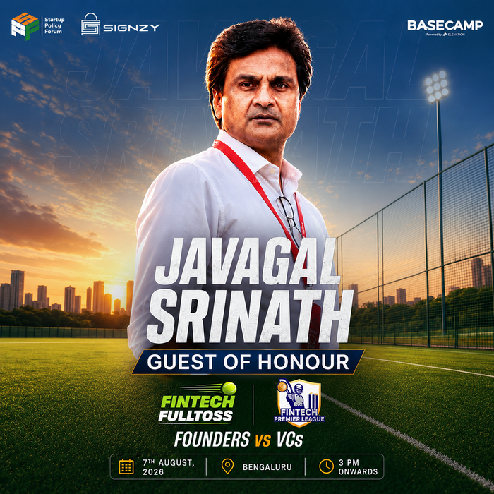 Fintech Fulltoss: Founders vs VCs Cricket Match | Startup Policy Forum x Signzy