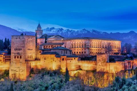 Alhambra Palace-Fortress Complex in Granada