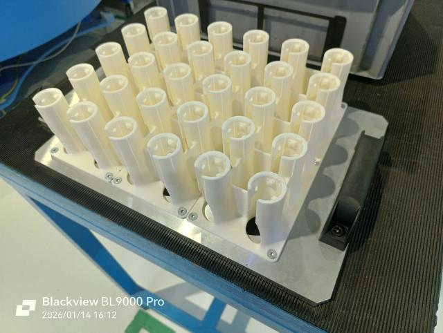 Support de pièce pour cellule robotisée