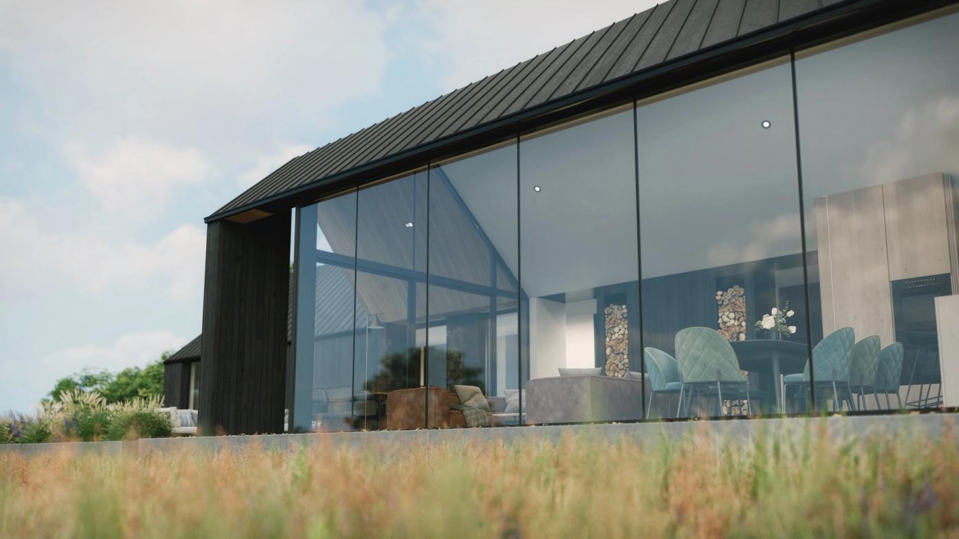 Lough Eidin House, Roscommon – Bespoke Contemporary Sustainable Home Design – County Roscommon, Ireland, view 4