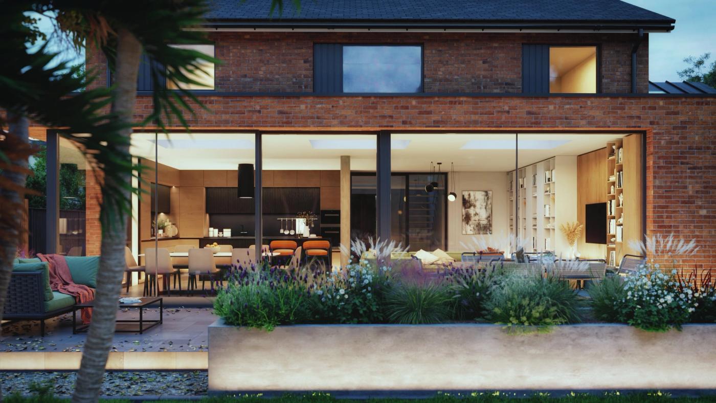 Piney Lane House Belfast – Refurbishment and Extension to Home in South Belfast – County Antrim, Northern Ireland, view 3