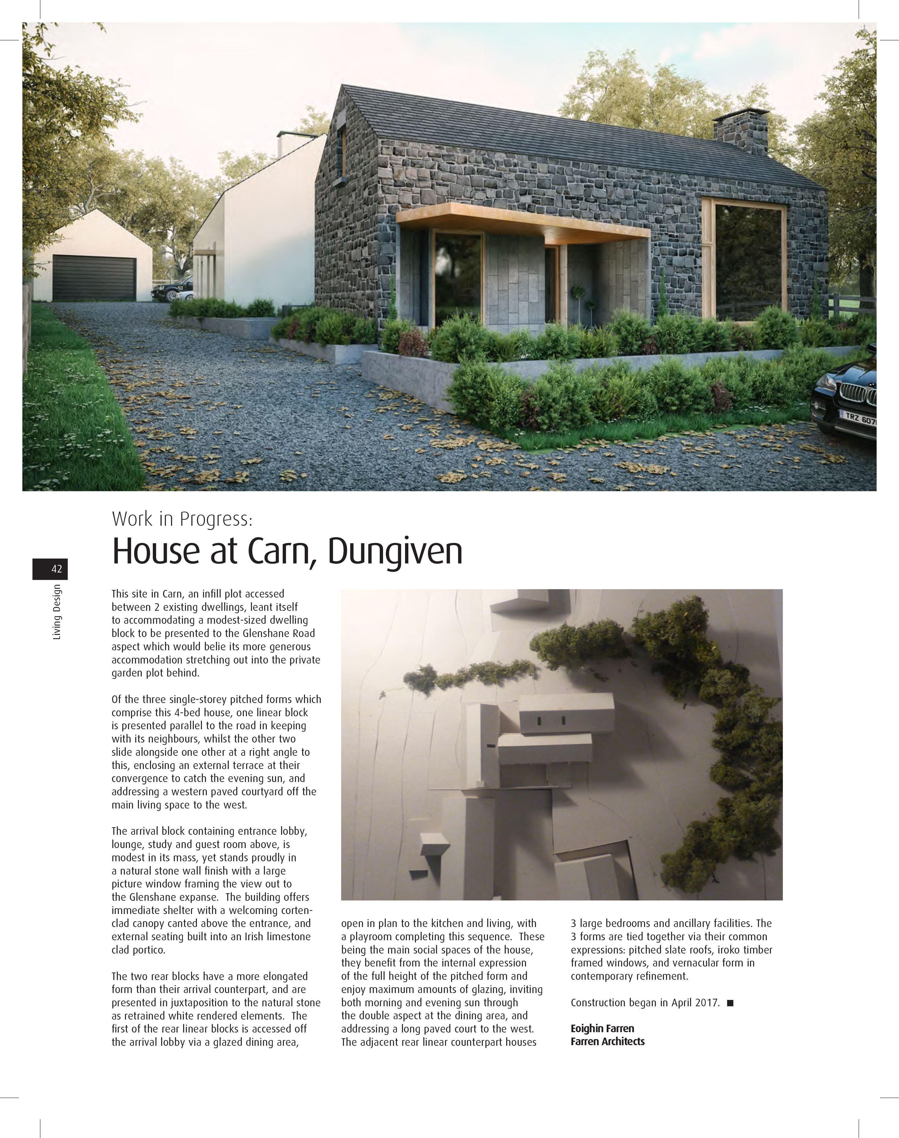 Carn House featured in Living Design Magazine