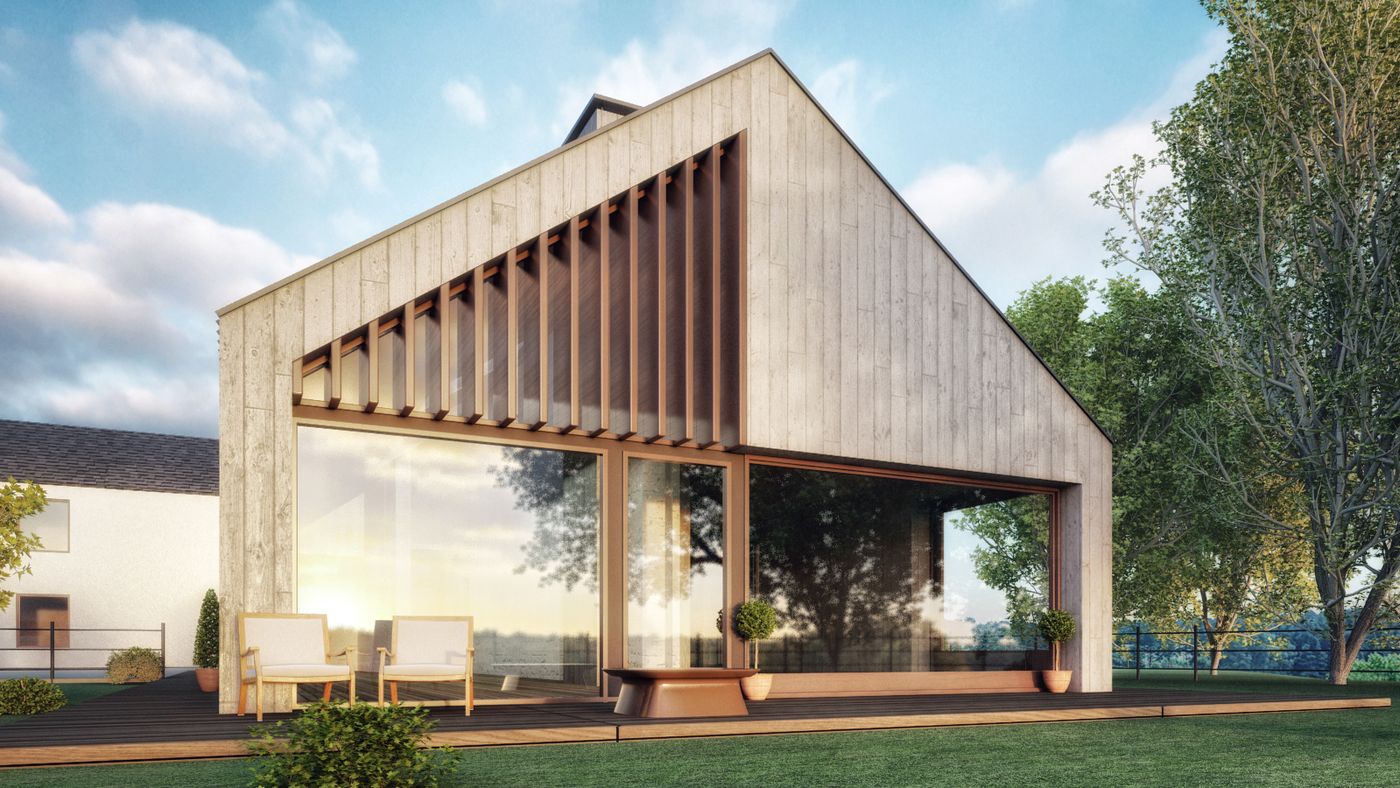 Limavady House – Replacement Minimalist Farmhouse in County Derry – Limavady, County Derry, Northern Ireland, view 2