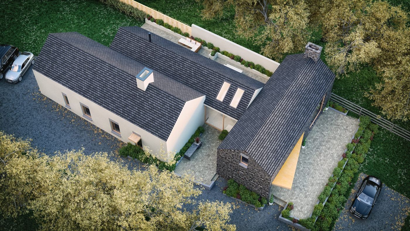 Carn House – Design of Contemporary Bespoke Home County Derry – Dungiven, County Derry, Northern Ireland, view 4