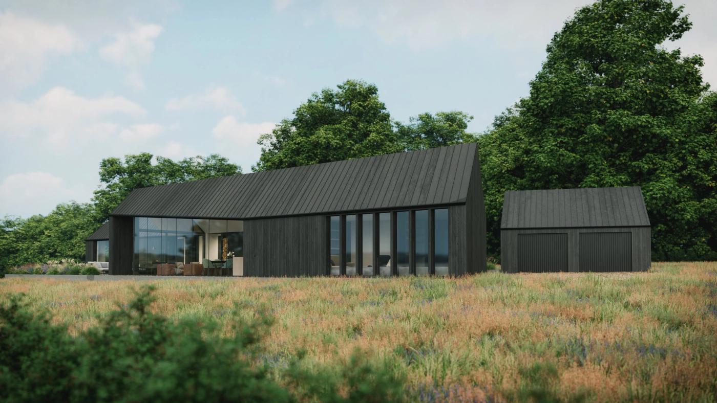 Lough Eidin House, Roscommon – Bespoke Contemporary Sustainable Home Design – County Roscommon, Ireland, view 2