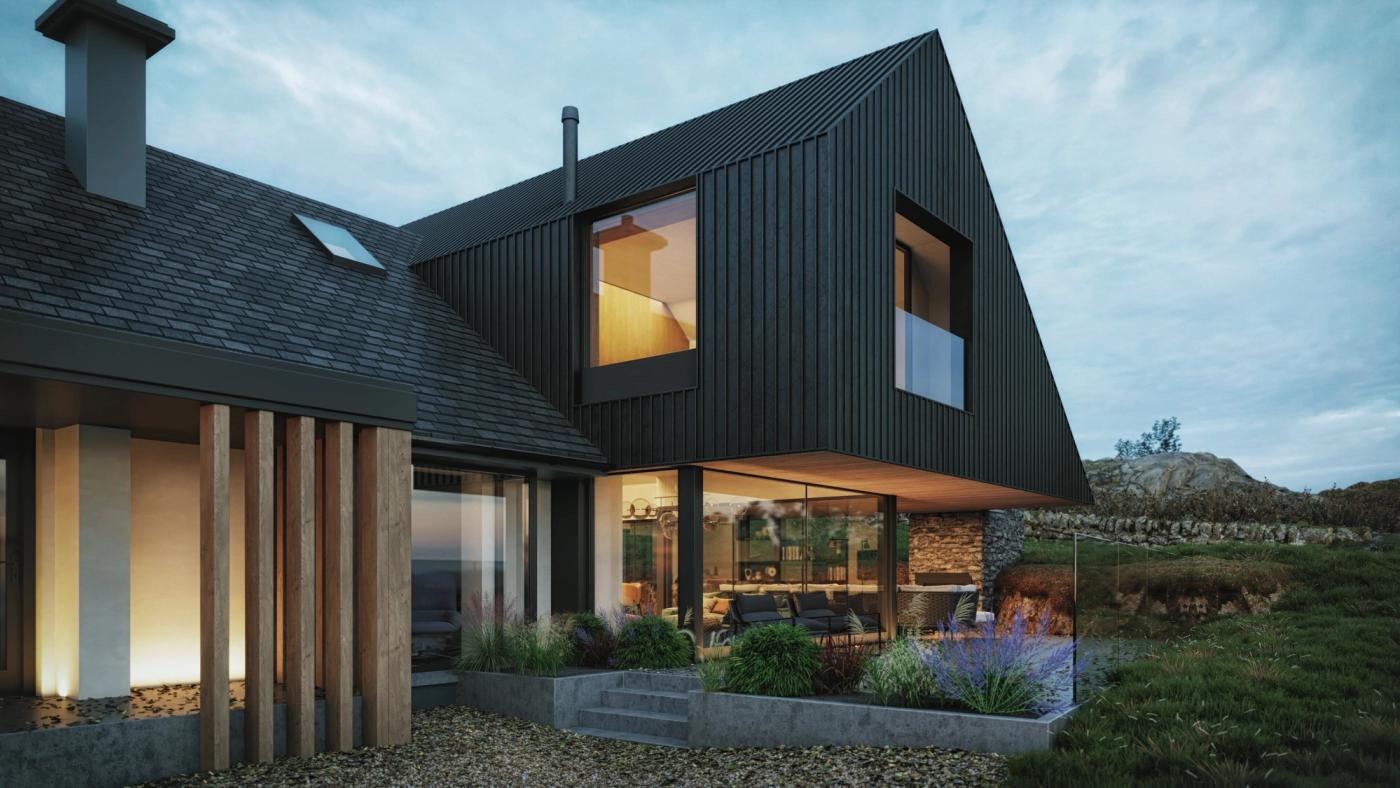 Olive's View House Extension – Toberkeen, County Donegal, view 1