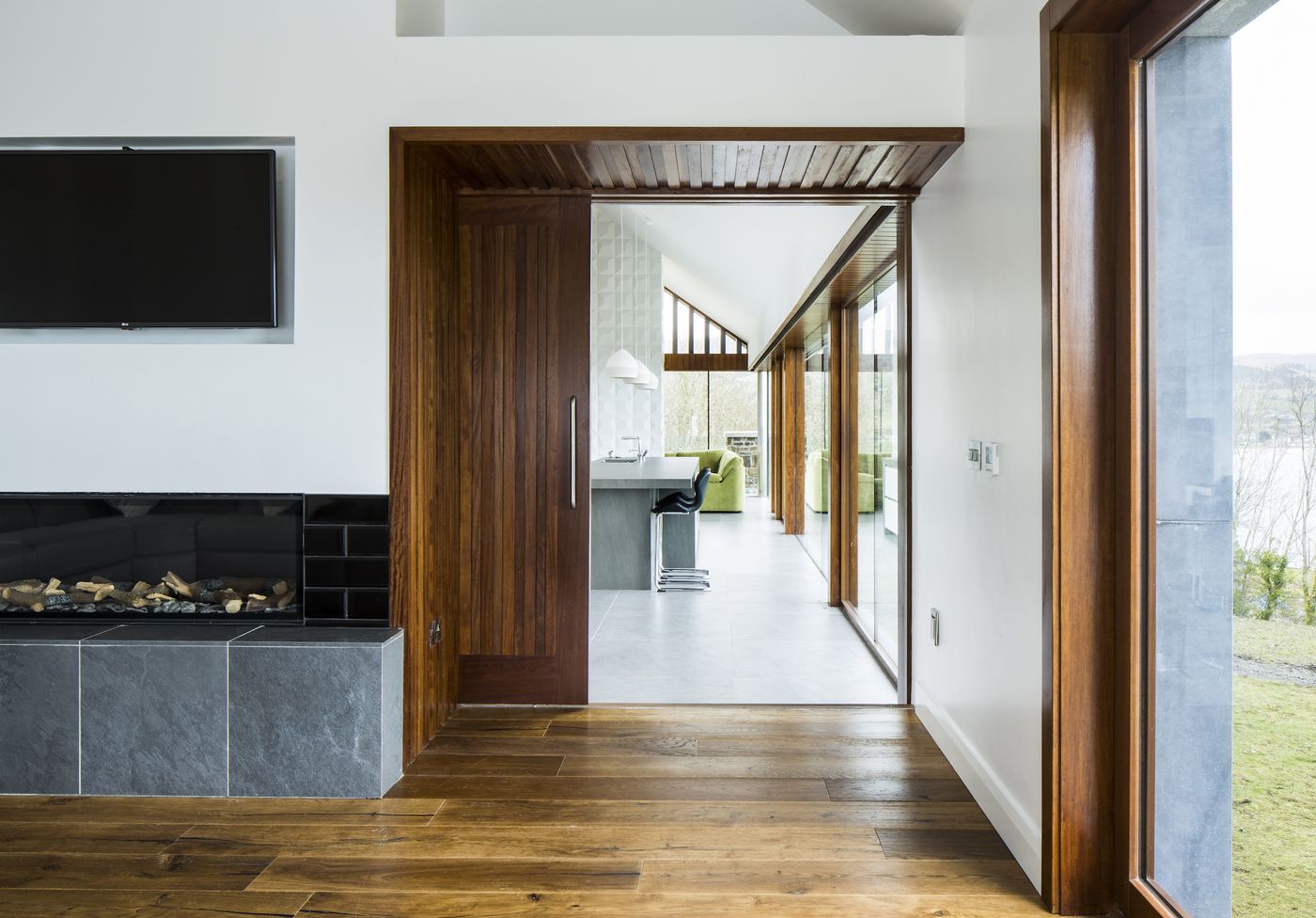 Carnlough House – New Contemporary Bespoke Home Overlooking the Sea – Carnlough, County Antrim, Northern Ireland, view 2