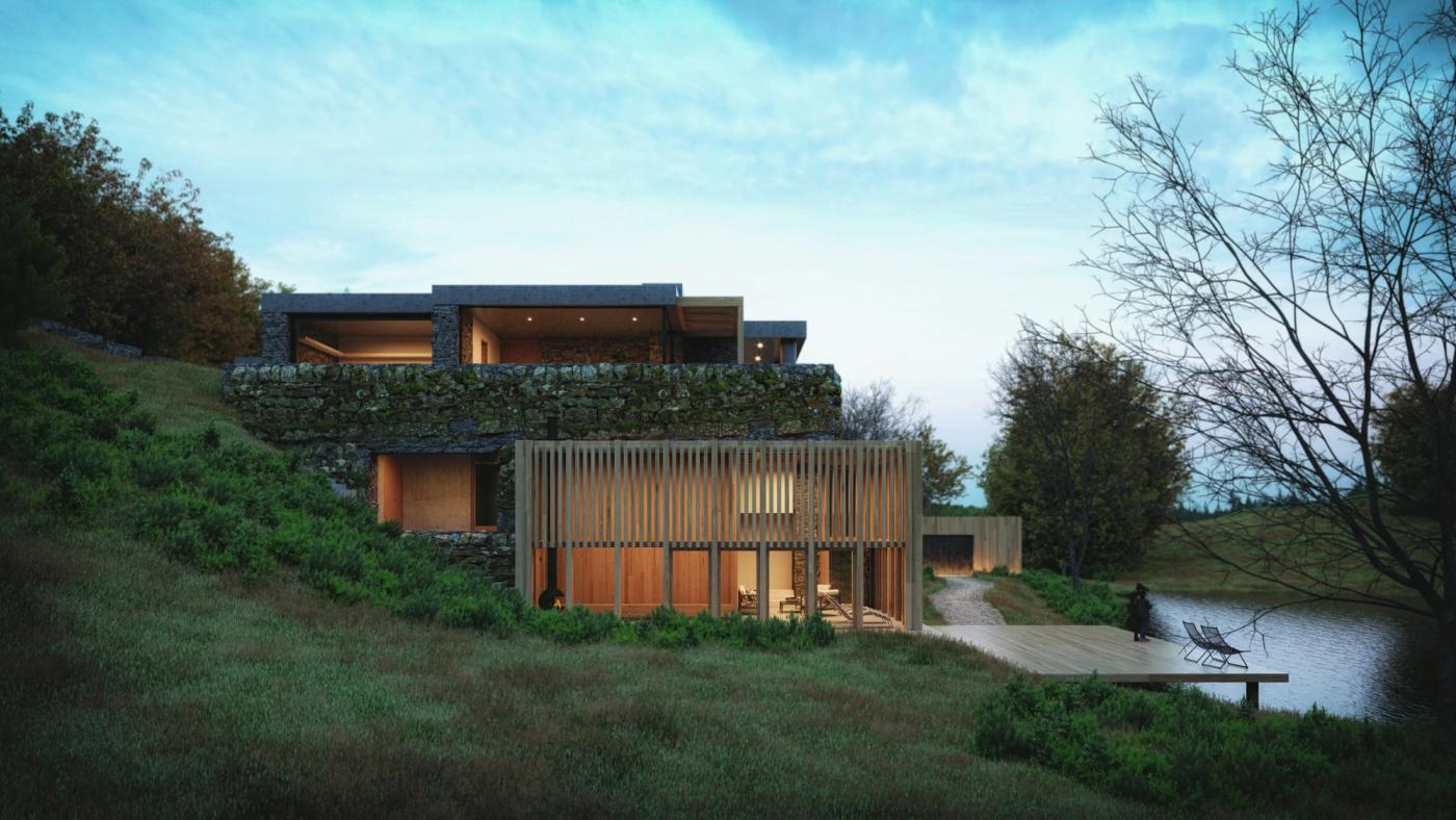 Sallagh Brae House – Sustainable Contemporary Passive House New Build – County Antrim, Northern Ireland, view 2