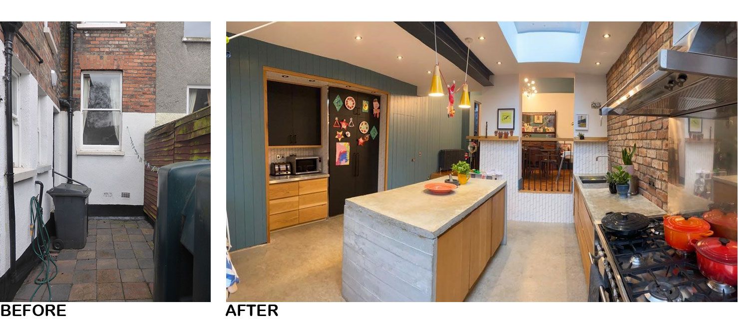 Upper Newtownards Road House, Belfast – Kitchen Conversion