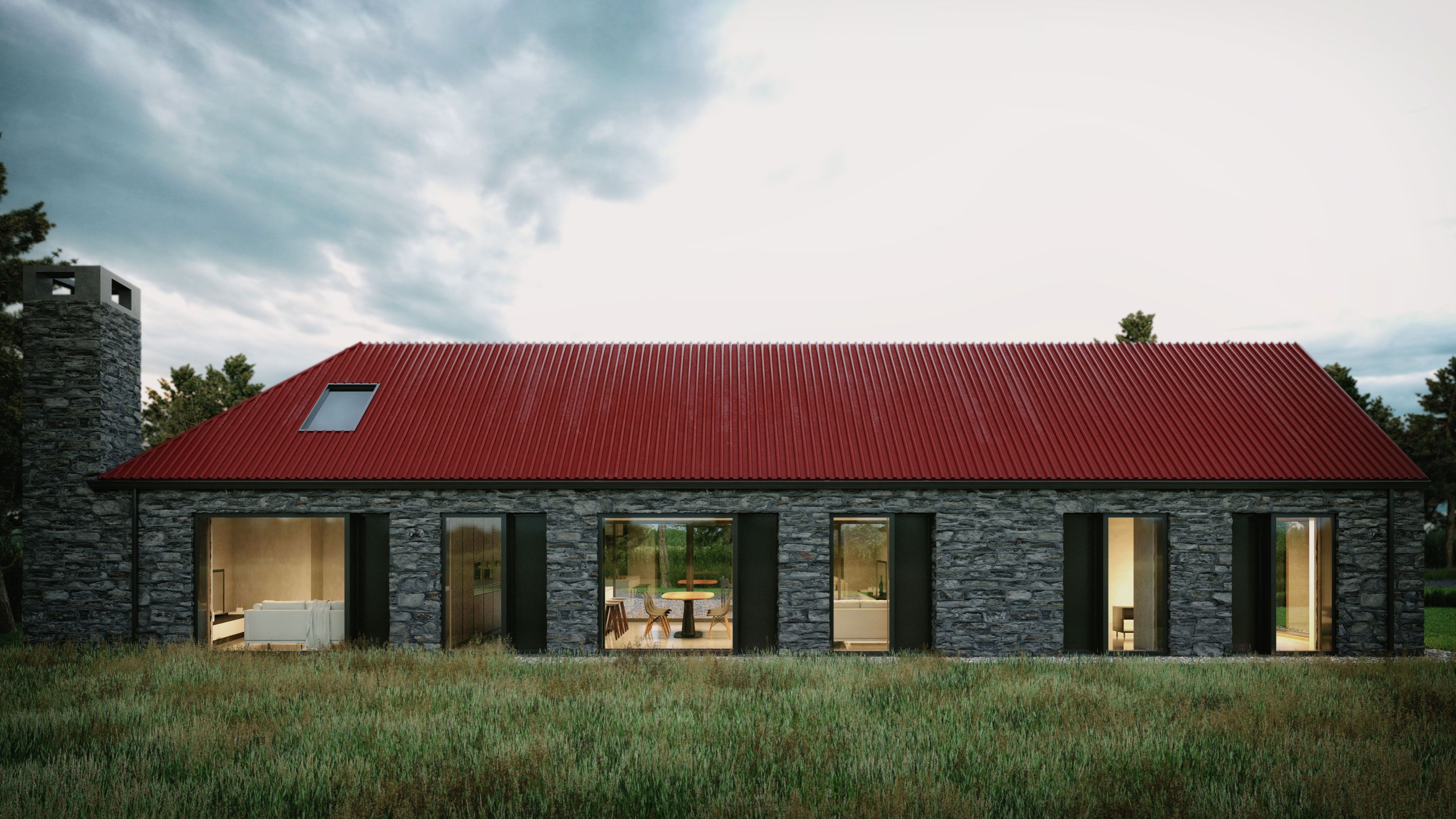 Claudy House – Bespoke Rural Bungalow in County Derry – Residential architecture, Kilgort Road, Claudy, County Derry, Northern Ireland