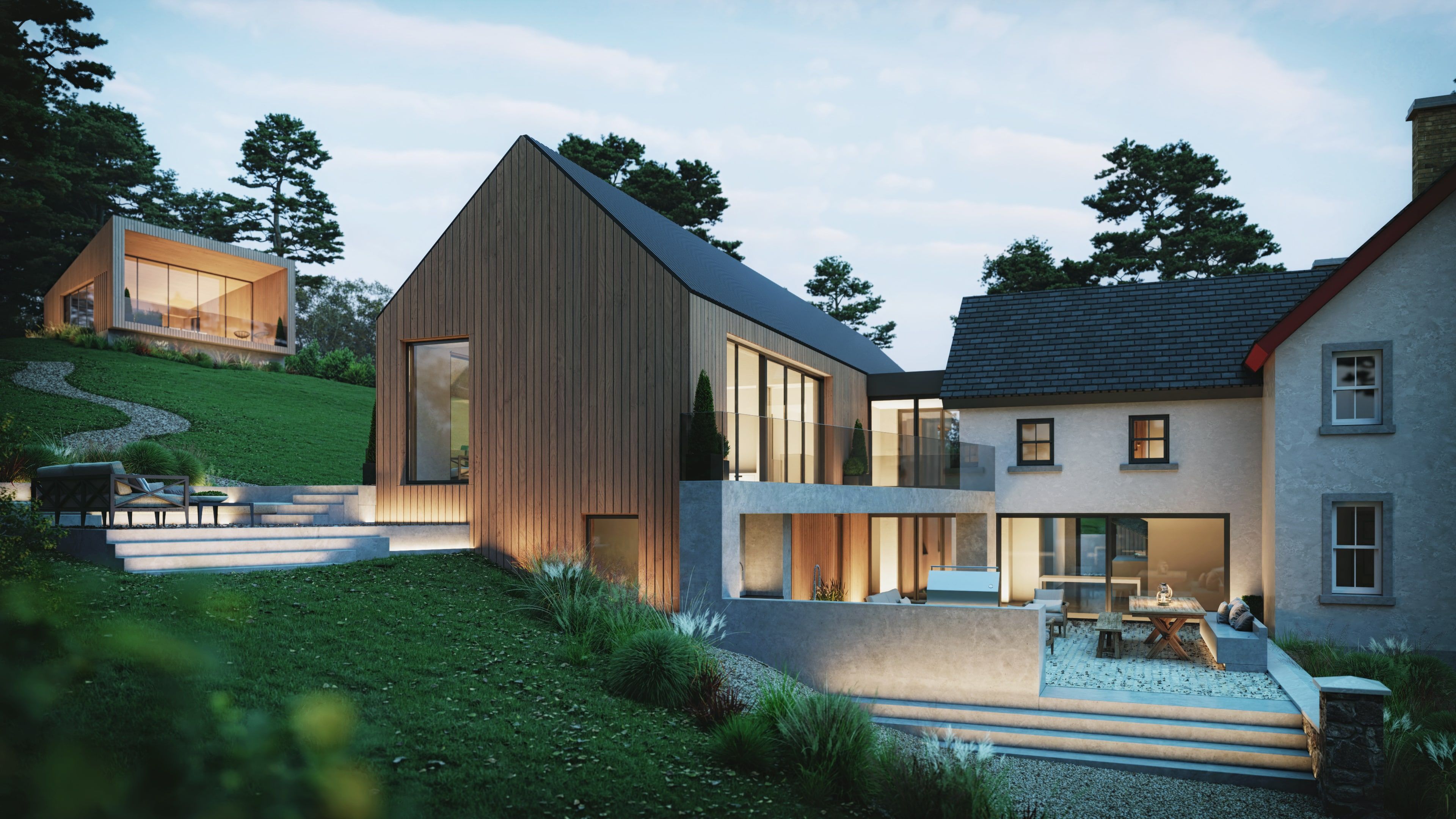 Inverfoyle House – Alterations & Extension to Dwelling at Inverfoyle, County Donegal – Residential architecture, Inverfoyle, Muff, County Donegal