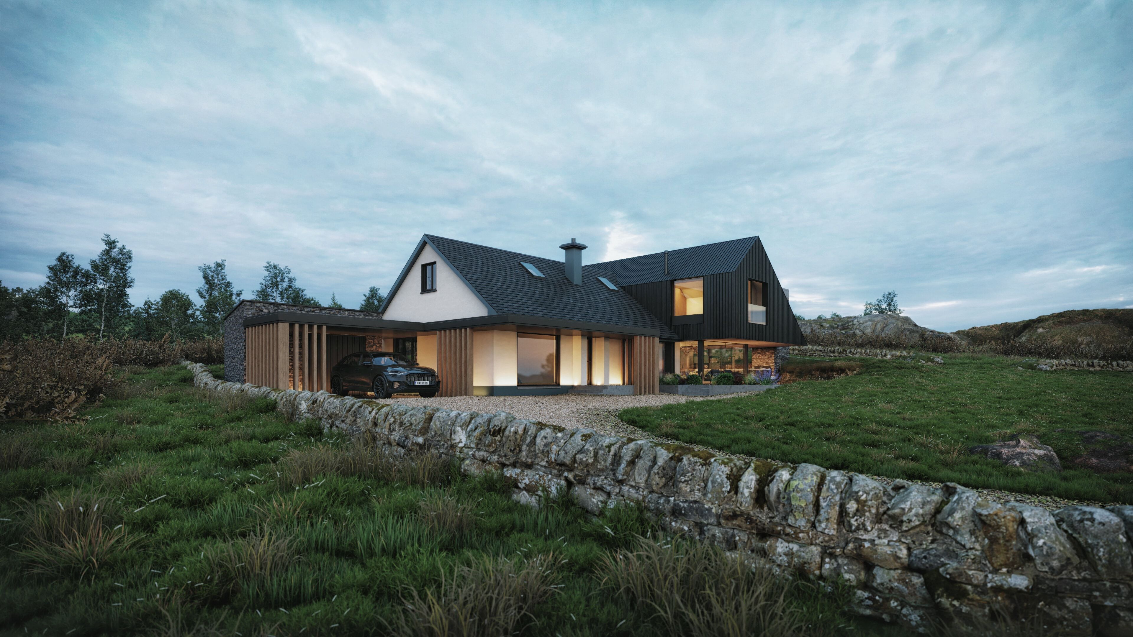 Olive's View House Extension – Residential architecture, Toberkeen, County Donegal