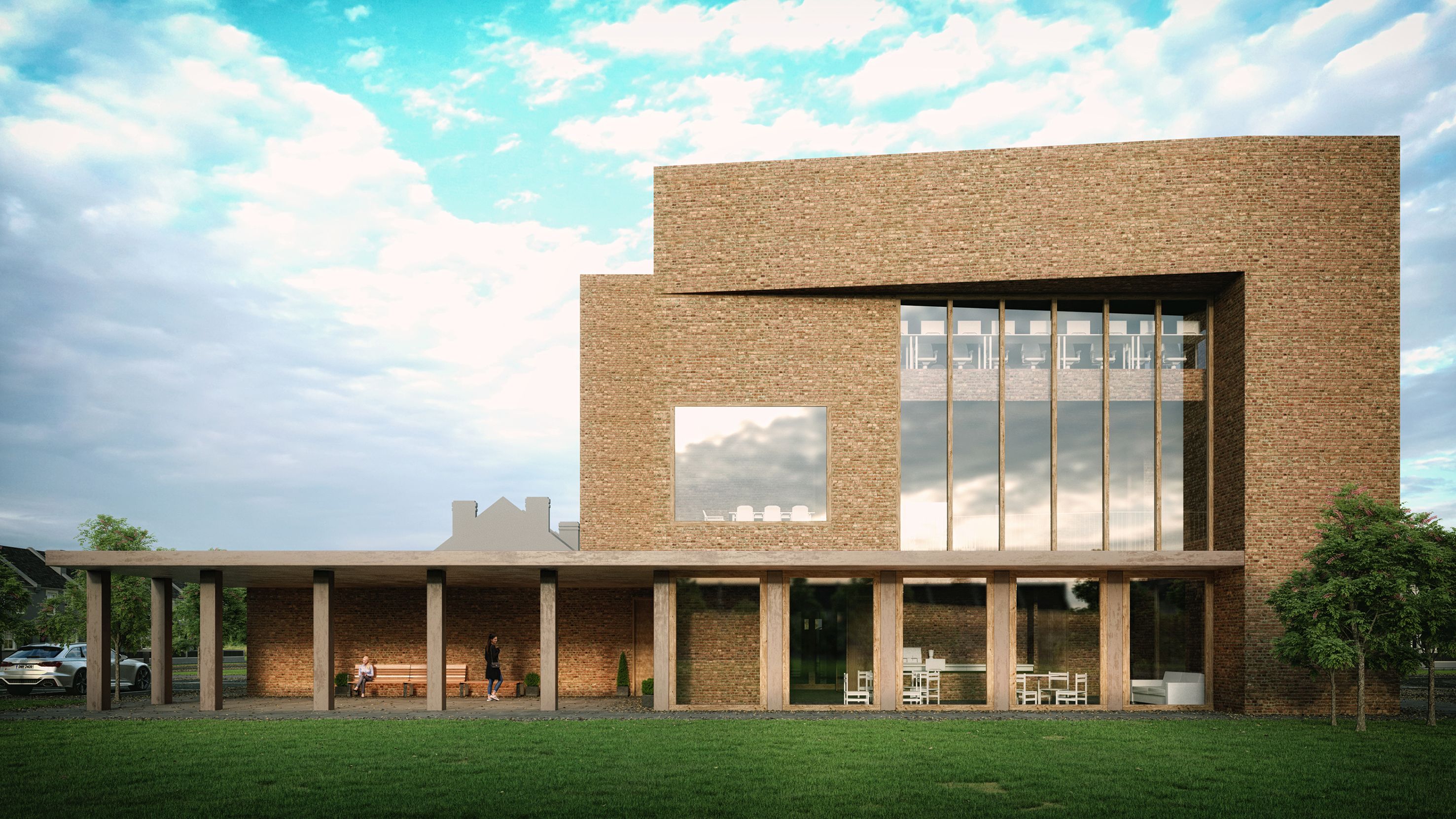 Design of Ballybeen Women's Centre Belfast – Community architecture, Belfast, County Antrim, Northern Ireland