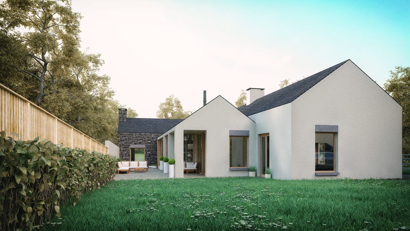 Carn House – Design of Contemporary Bespoke Home County Derry – Dungiven, County Derry, Northern Ireland, view 3
