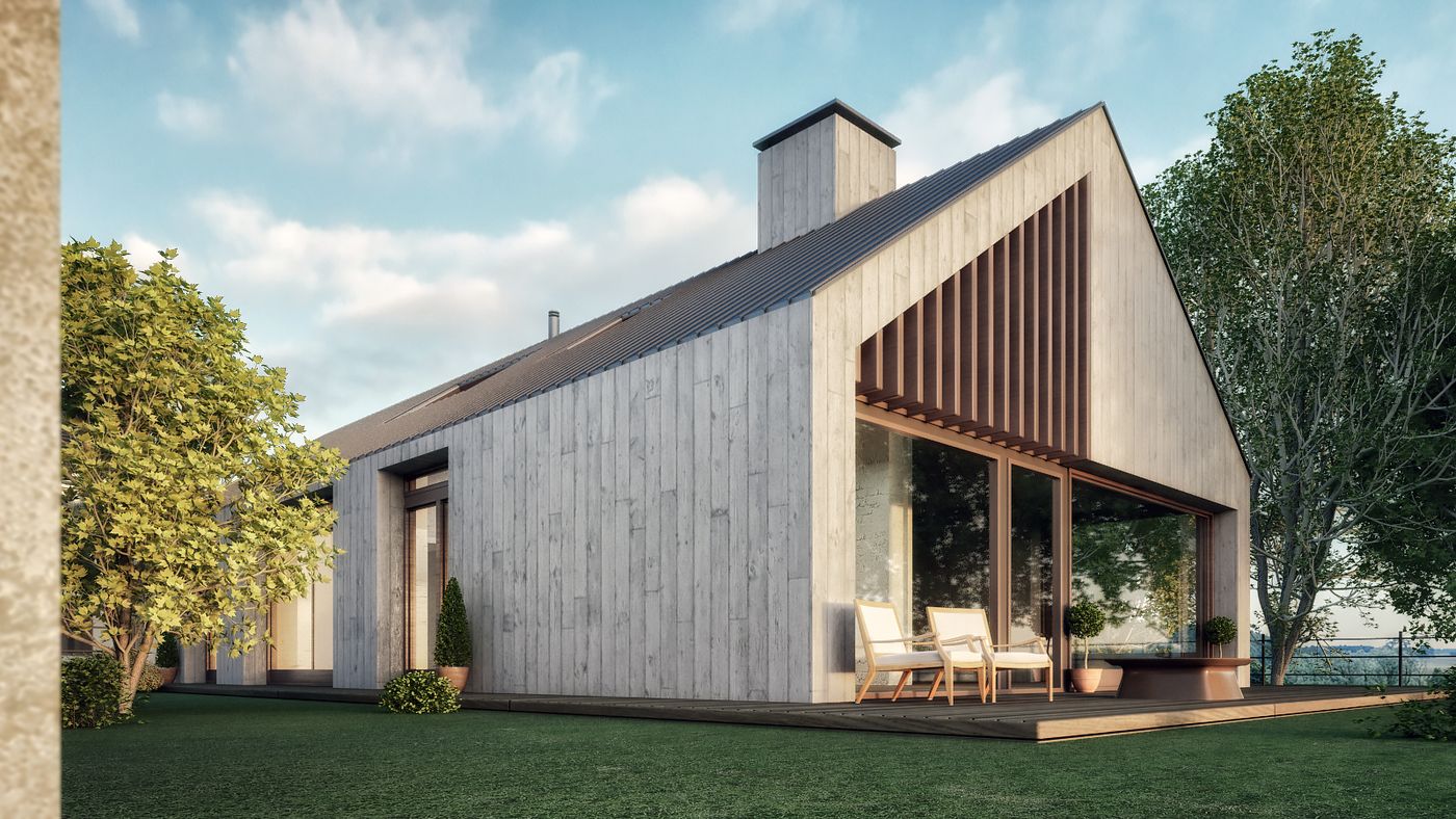 Limavady House – Replacement Minimalist Farmhouse in County Derry – Limavady, County Derry, Northern Ireland, view 4