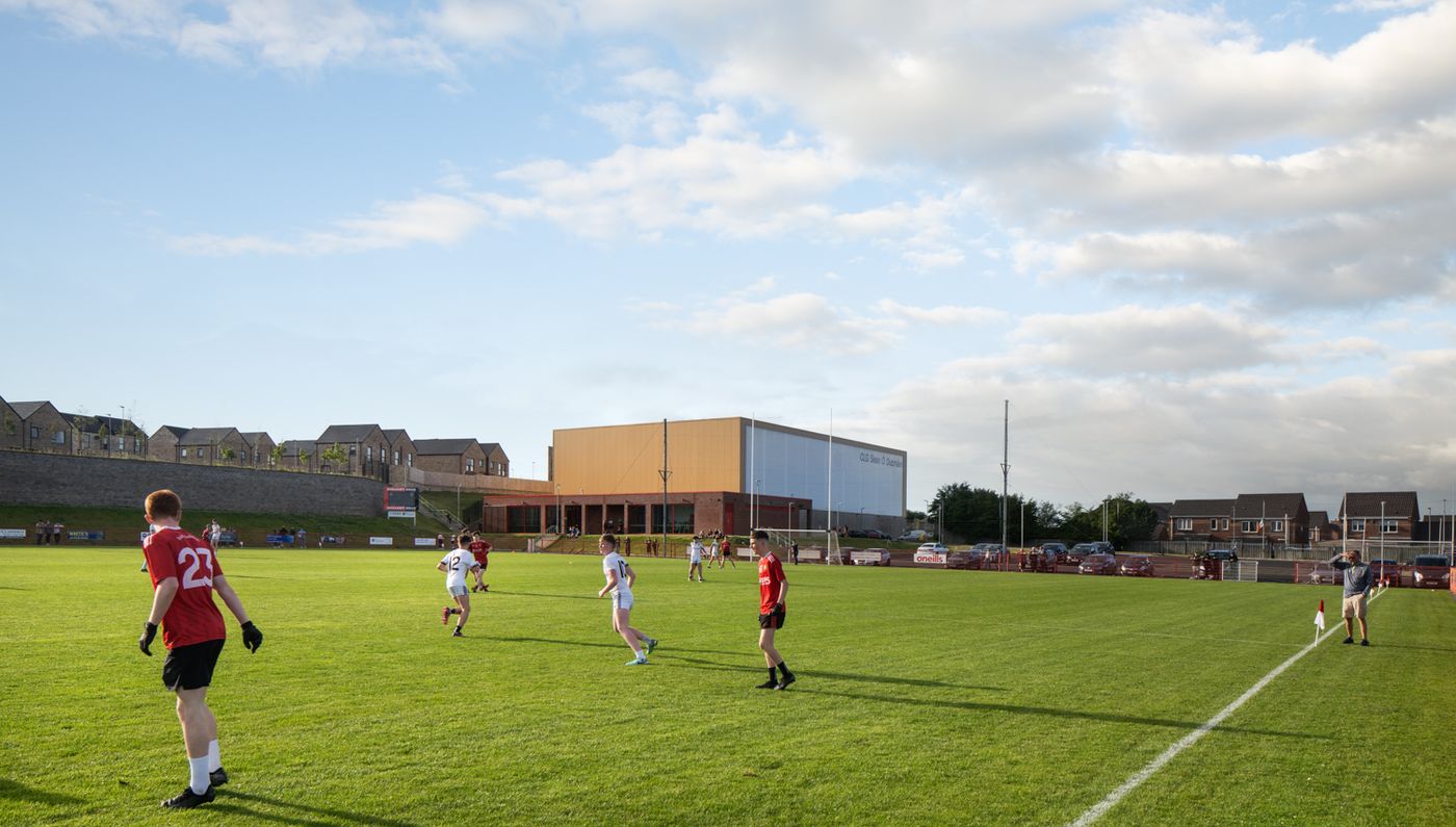 Sean Dolan's GAC Derry – Extension of Pavilion and New Indoor Arena with 3G Sports Surface – The Creggan area of Derry City, Northern Ireland, view 7