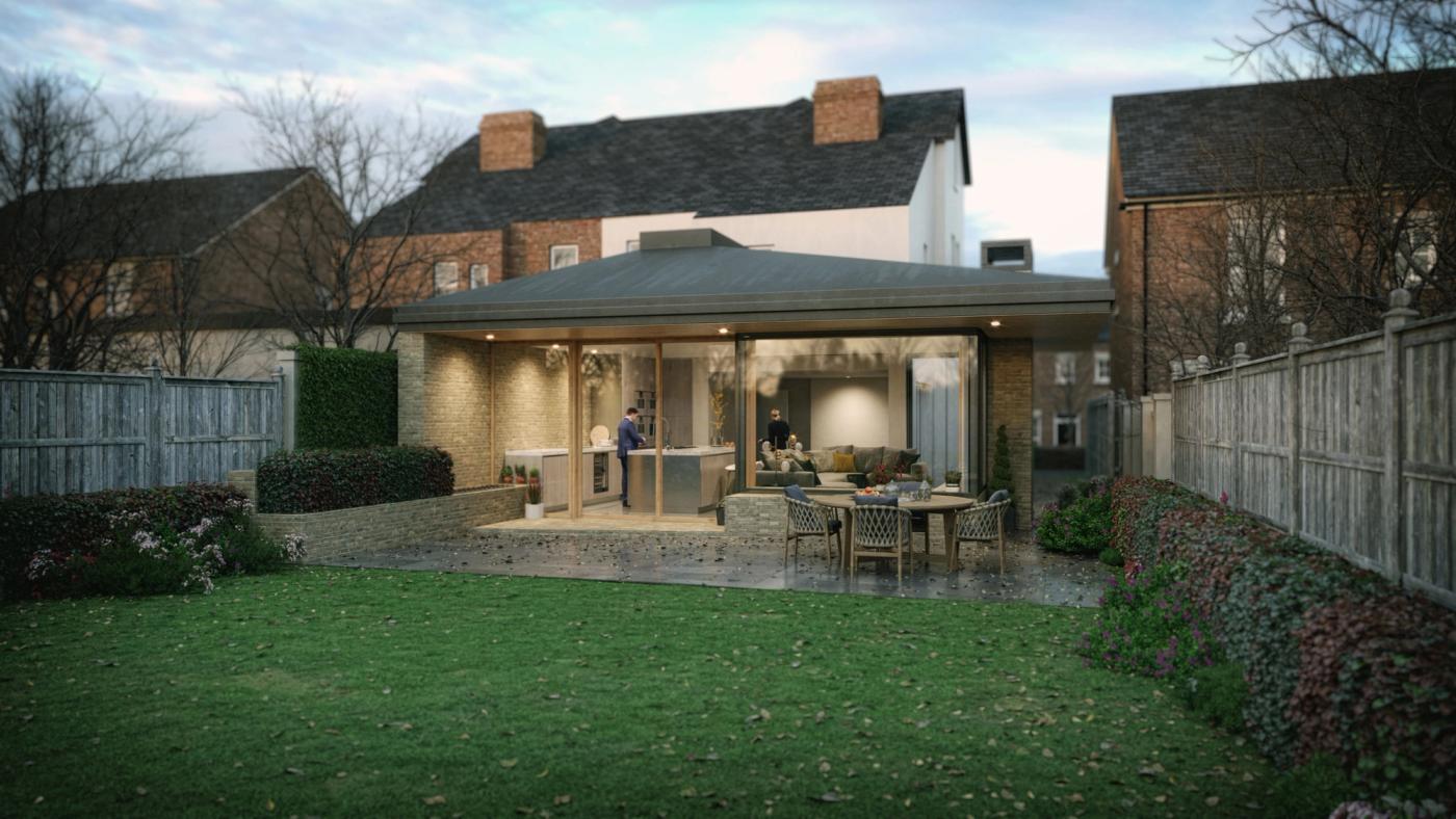 Ballyhackamore House – Custom Extension to Family Home In East Belfast – Kirkliston Drive, Cyprus Avenue, Ballyhackamore, Belfast, Northern Ireland, view 1