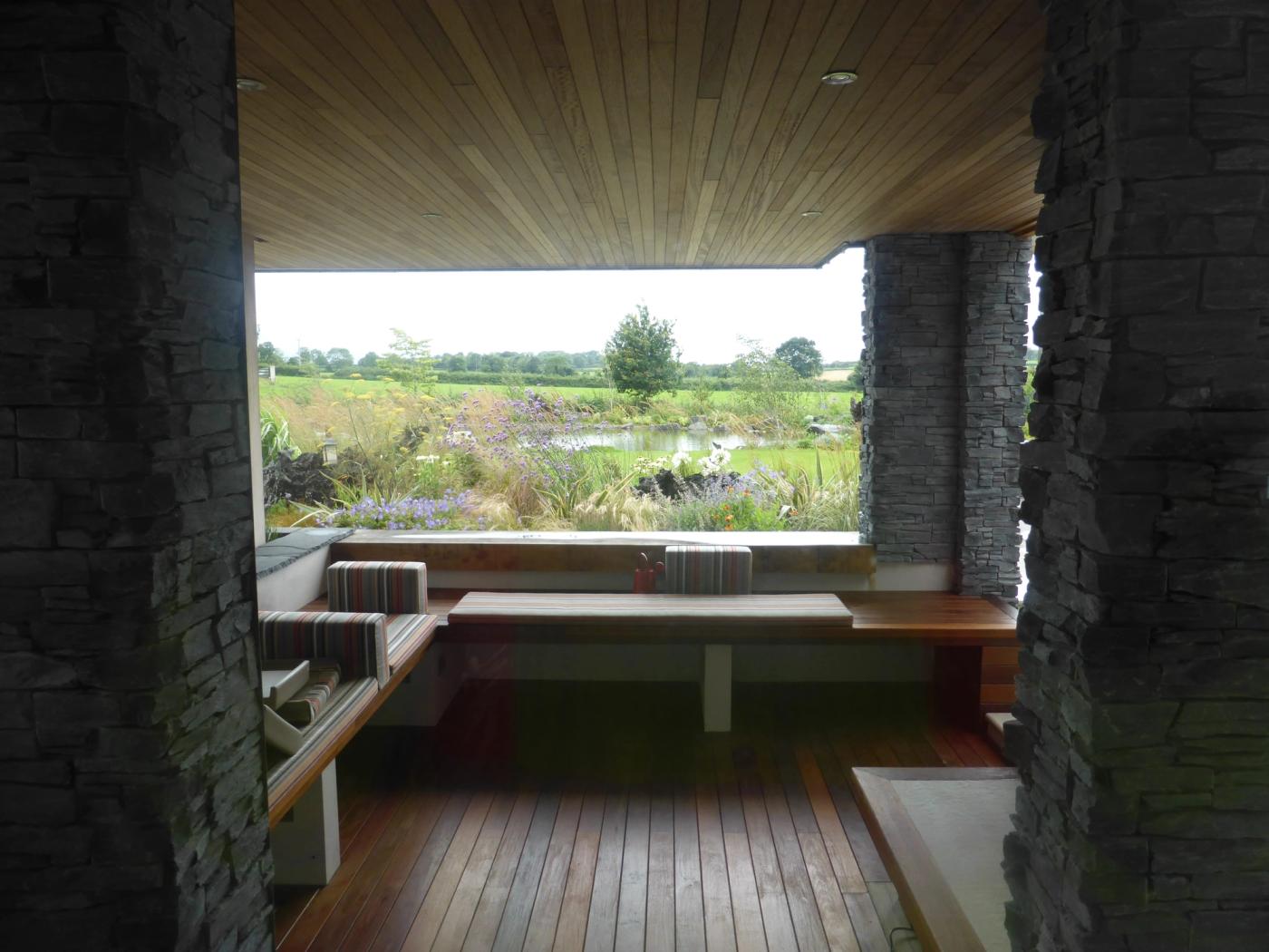 Ardboe Sun Terrace – Design of New Sun Terrace for Modern Home in County Tyrone – Ardboe, County Tyrone, Northern Ireland, view 1