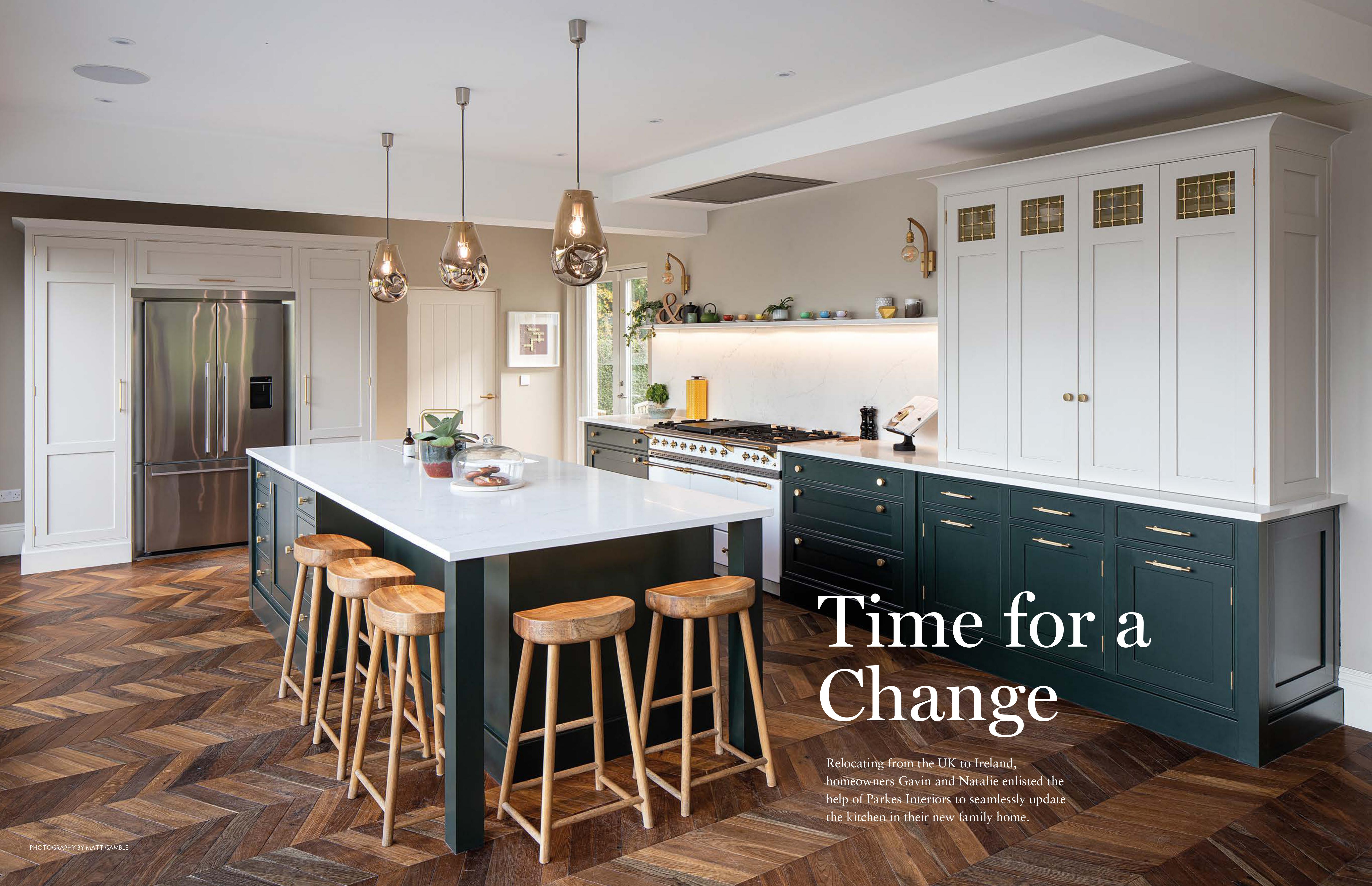 Cultra House Kitchen Featured in All Ireland Kitchen Guide Magazine