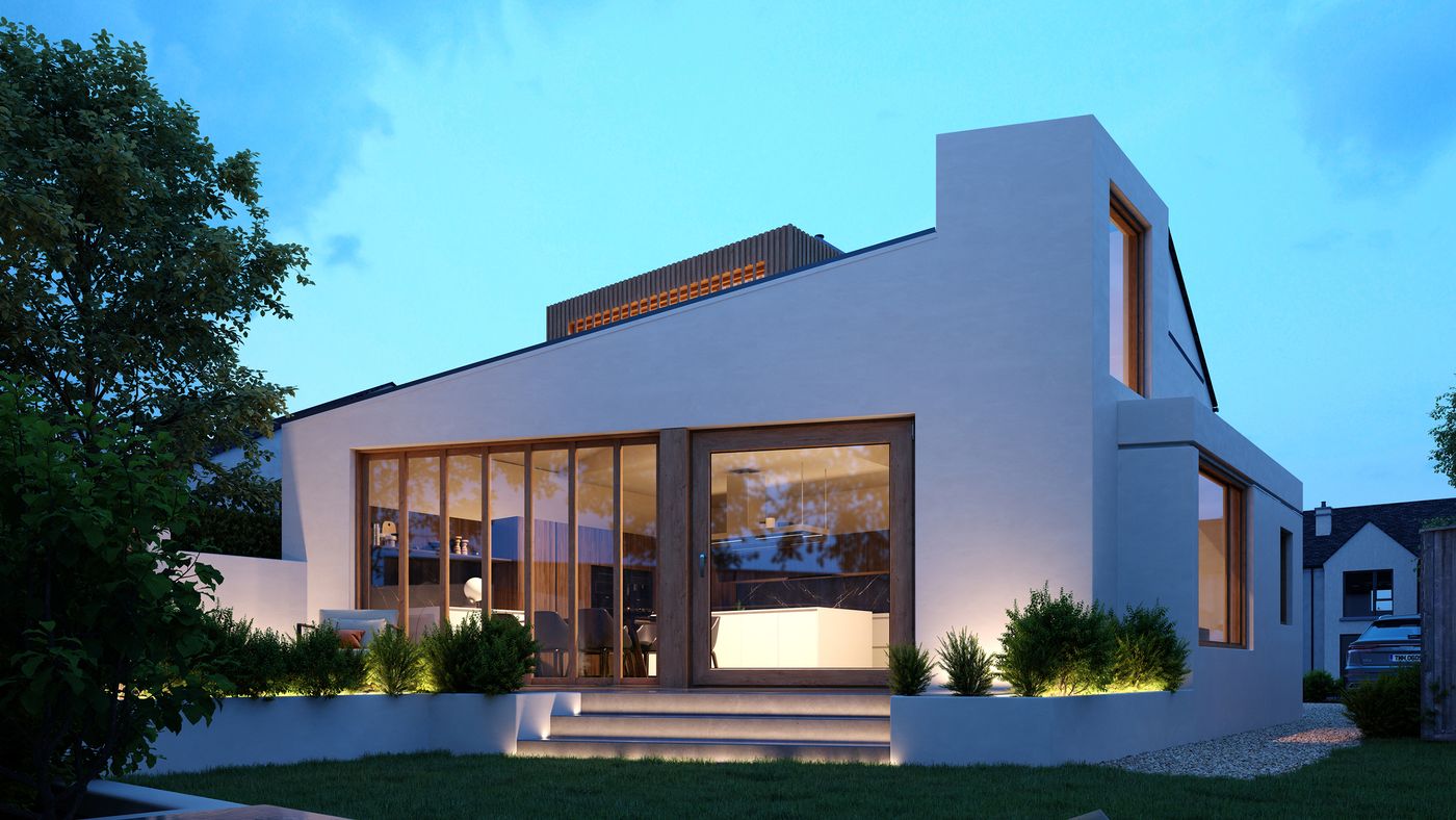 Mitchell Park House Dungiven – Bespoke Contemporary House Extension County Derry – County Derry, Northern Ireland, view 1