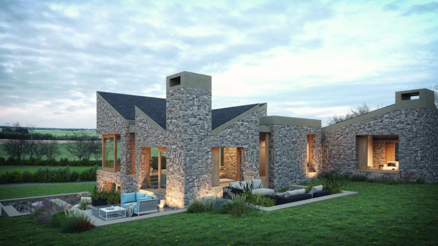 School Hill House - Bespoke Contemporary Modern House Design in Northern Ireland – Ballygally, County Antrim, Northern Ireland, view 4