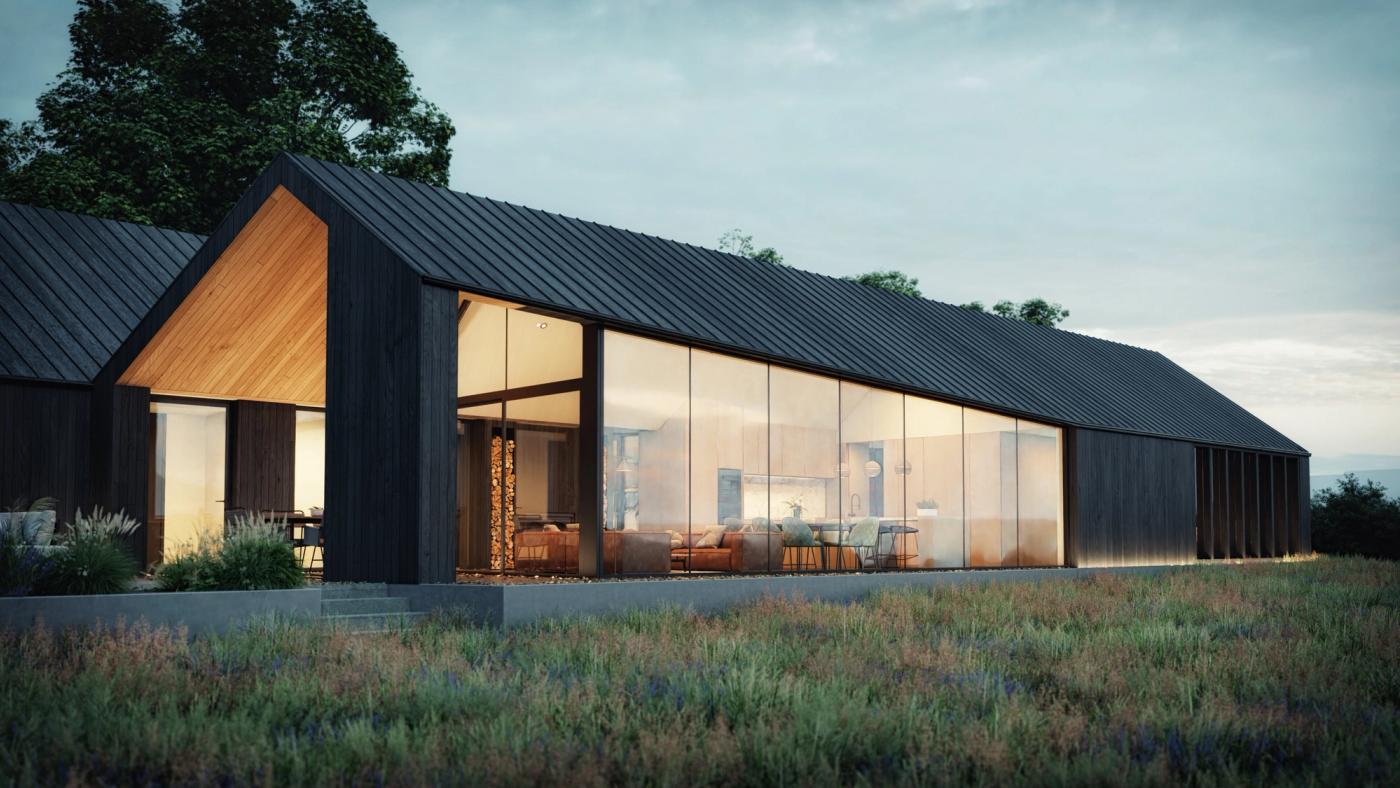 Lough Eidin House, Roscommon – Bespoke Contemporary Sustainable Home Design – County Roscommon, Ireland, view 6