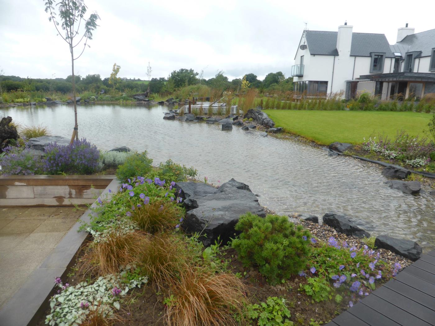 Ardboe Sun Terrace – Design of New Sun Terrace for Modern Home in County Tyrone – Ardboe, County Tyrone, Northern Ireland, view 2