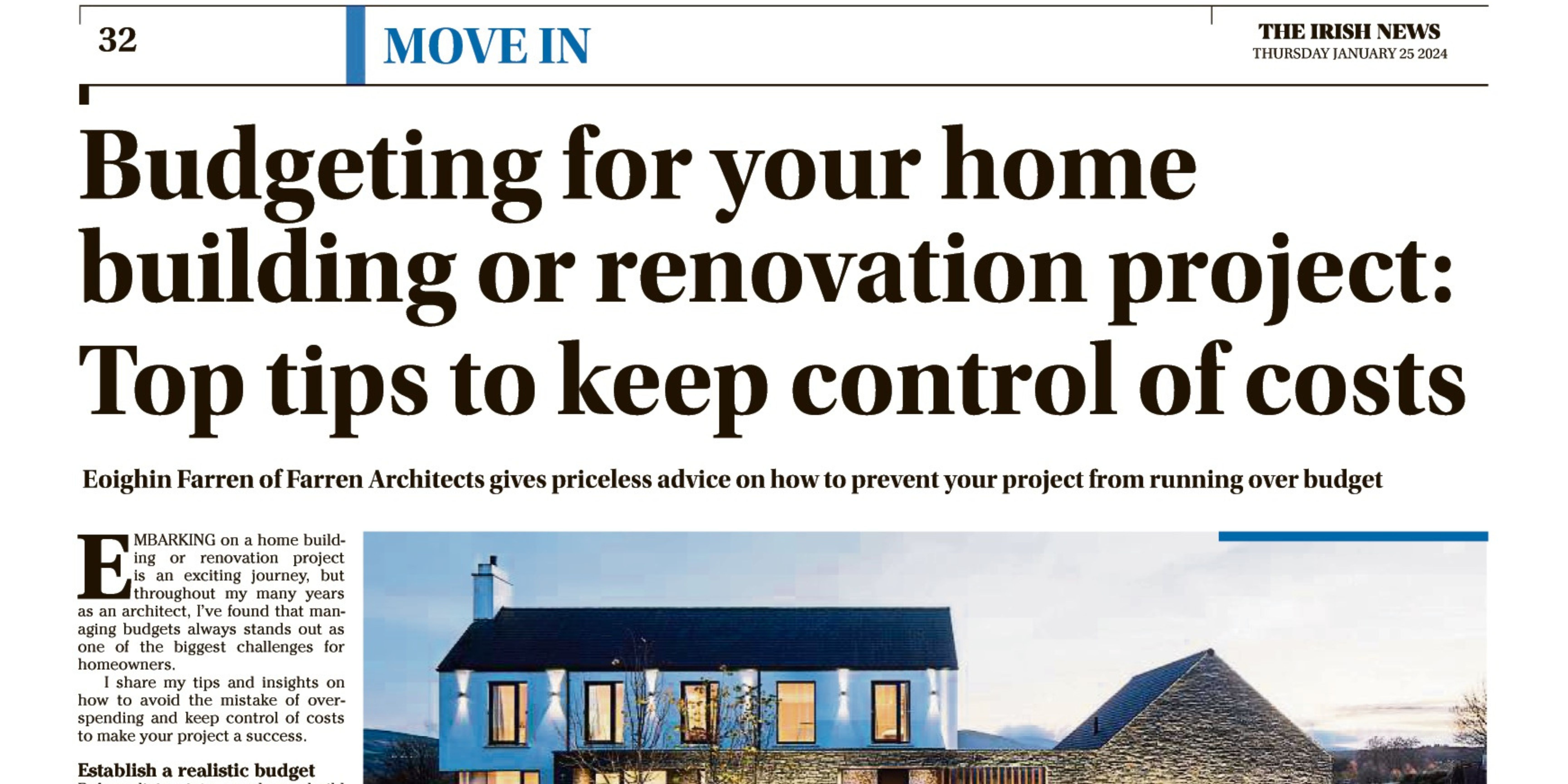 Irish News Article