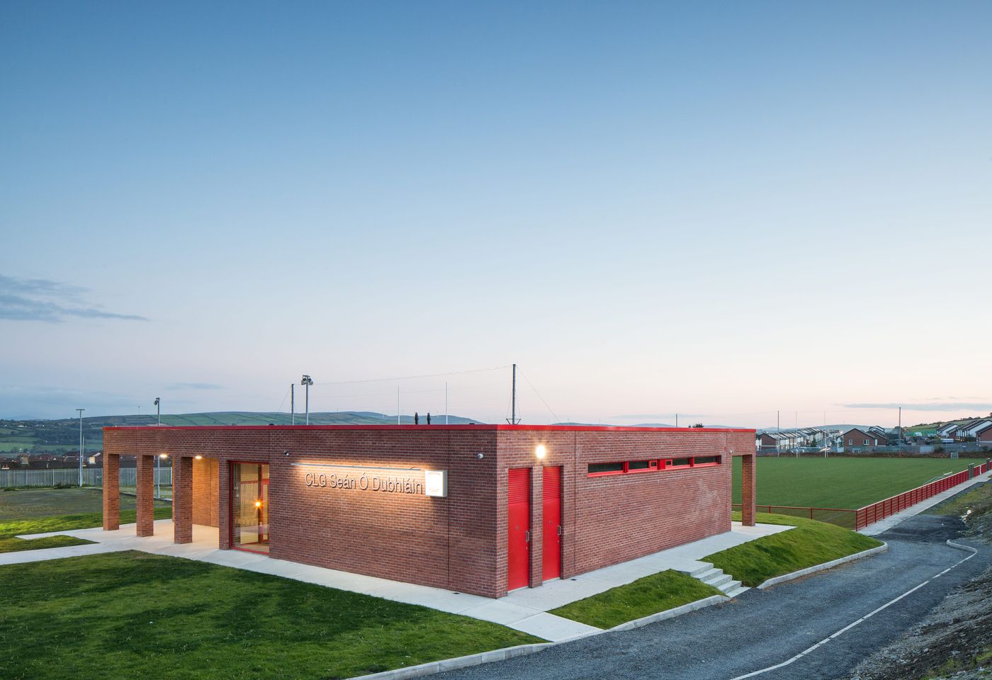 Sean Dolan's GAC New Bespoke Sports Pavilion, Derry – Derry City, Northern Ireland, view 3