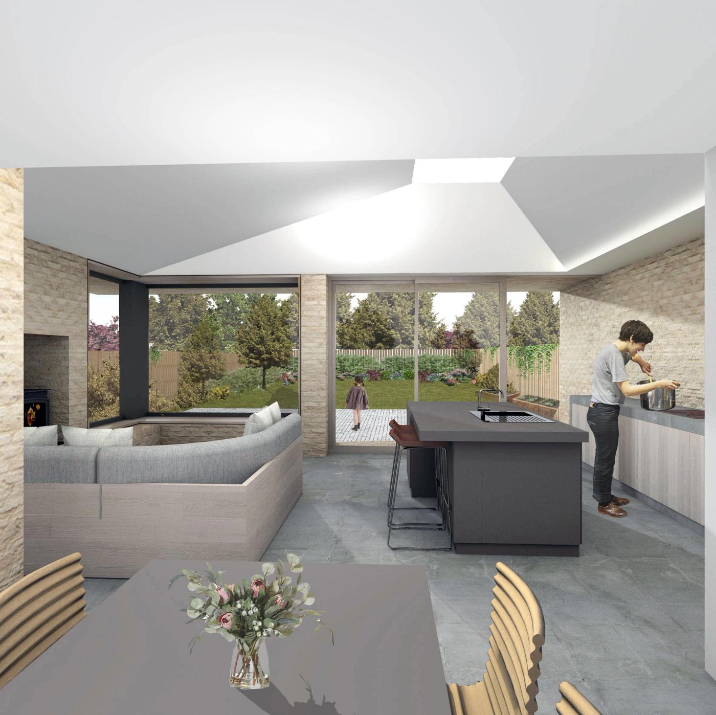 Ballyhackamore House – Custom Extension to Family Home In East Belfast – Kirkliston Drive, Cyprus Avenue, Ballyhackamore, Belfast, Northern Ireland, view 4