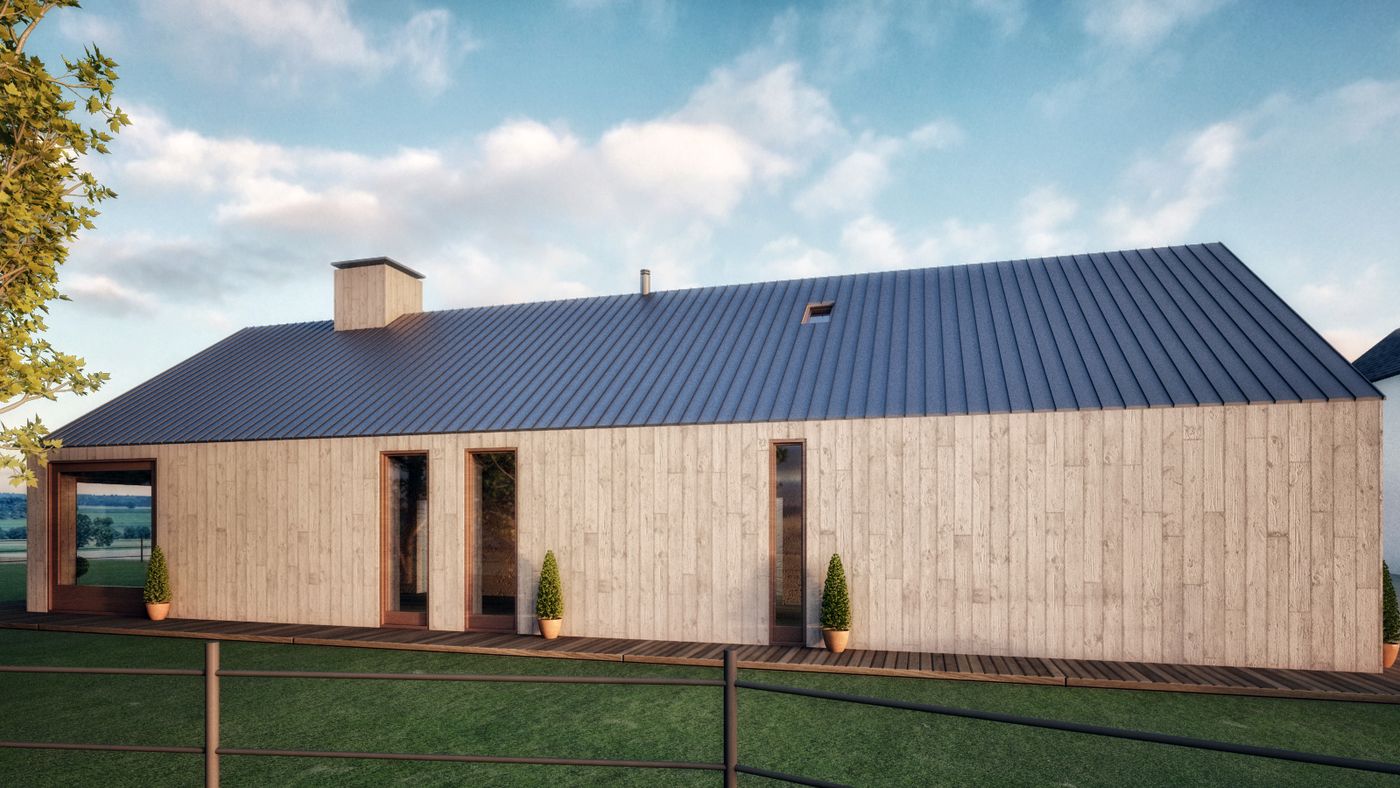 Limavady House – Replacement Minimalist Farmhouse in County Derry – Limavady, County Derry, Northern Ireland, view 5