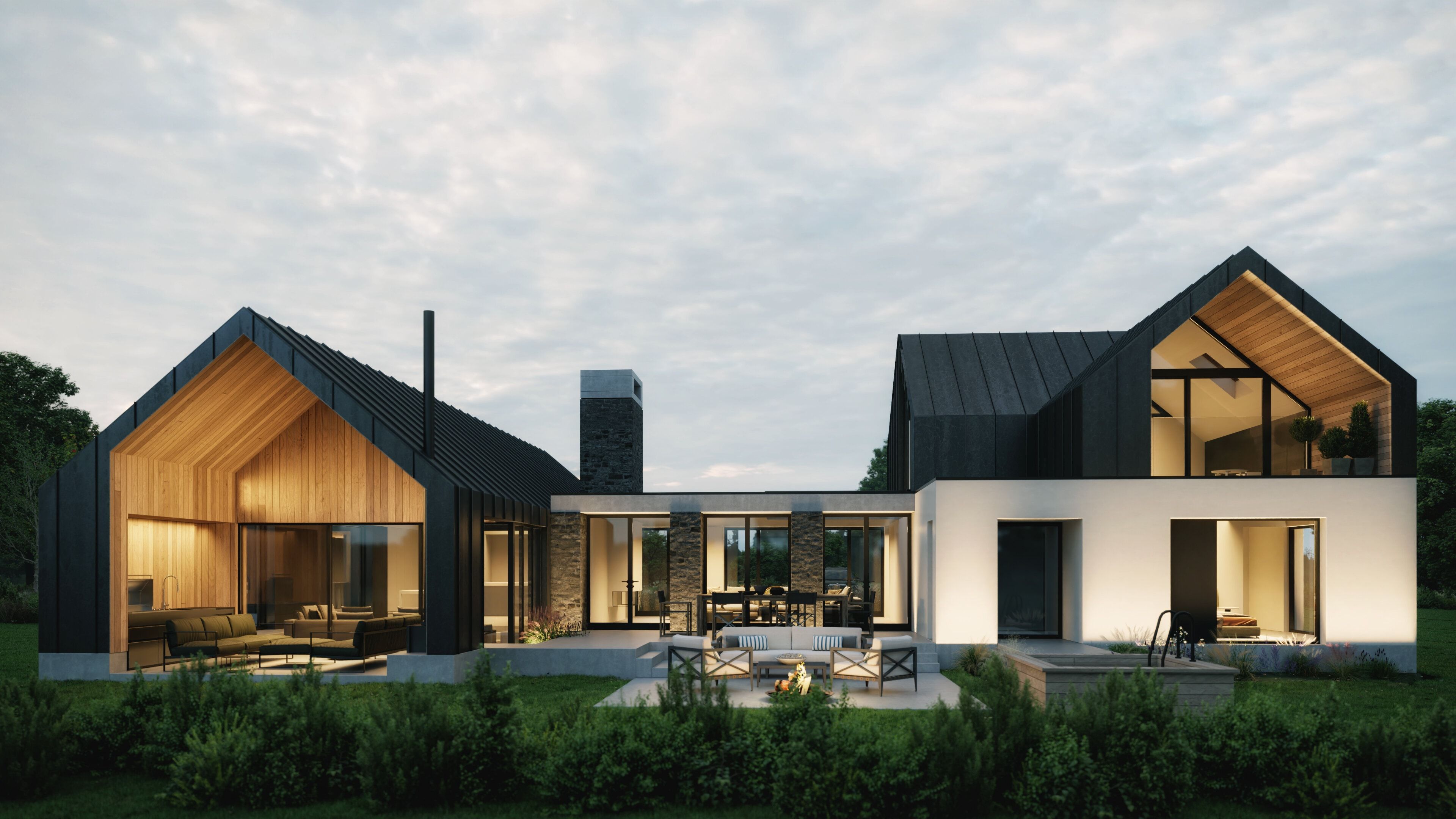 Boutique Meadows - Design of New Build Luxury Home, Seacoast Road Limavady – Residential architecture, County Derry, Northern Ireland