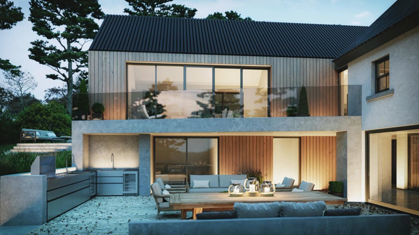 Inverfoyle House – Alterations & Extension to Dwelling at Inverfoyle, County Donegal – Inverfoyle, Muff, County Donegal, view 1