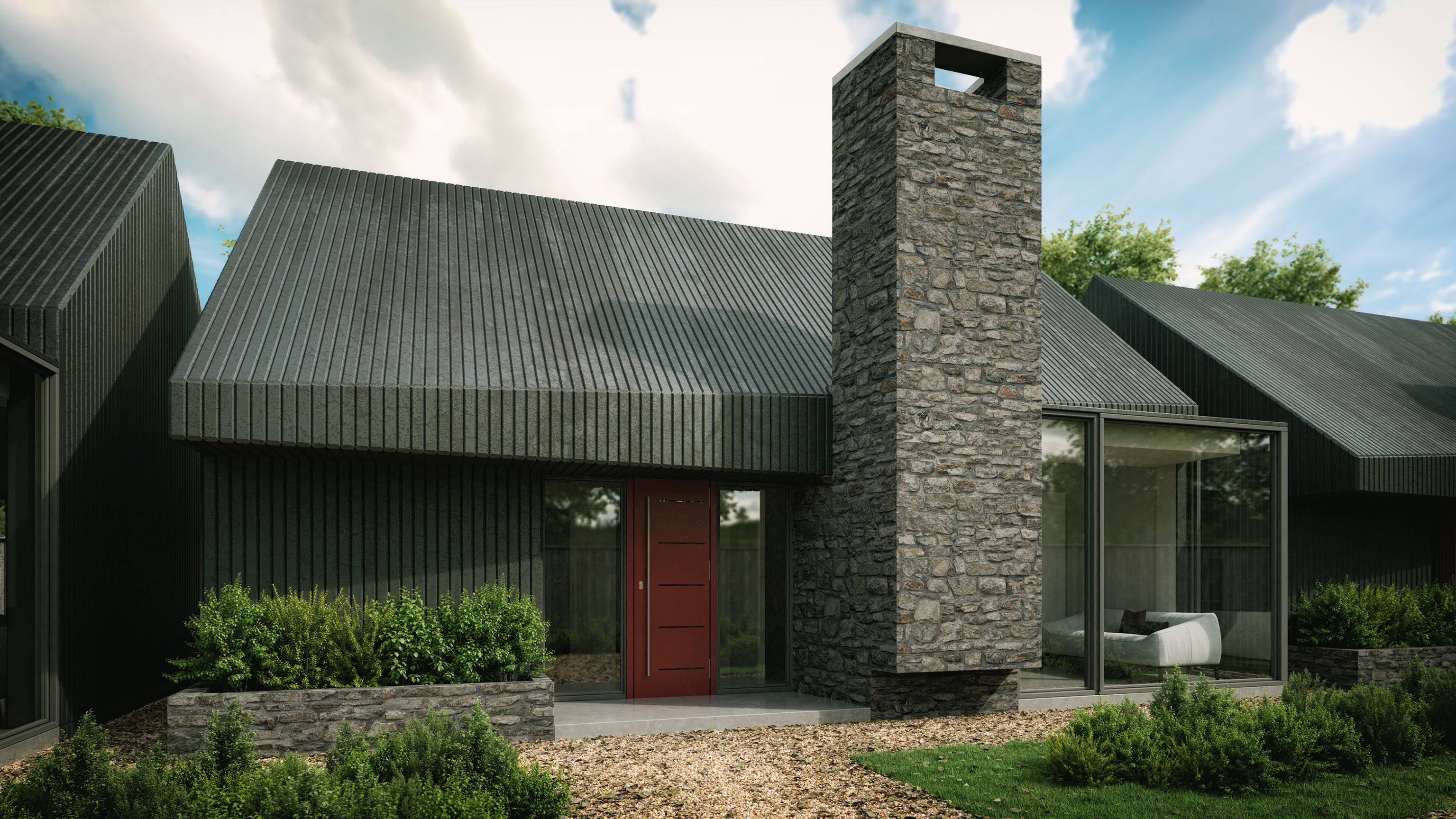 Modular Dwellings in County Derry – Residential architecture, Dungiven, County Derry, Northern Ireland
