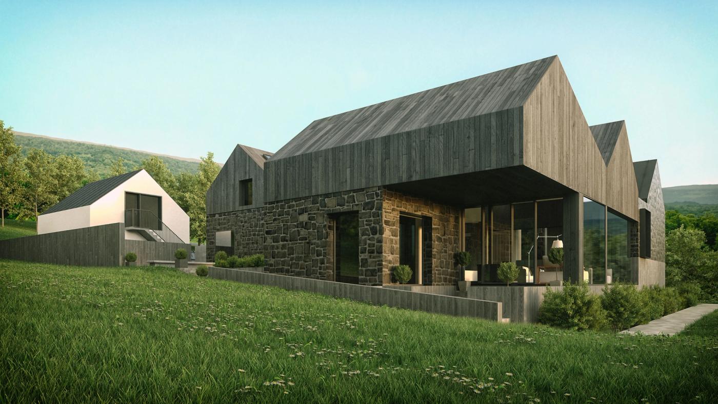 Sperrin House Derry – Design of Contemporary Rural Home County Derry – Draperstown, County Derry, Northern Ireland, view 10