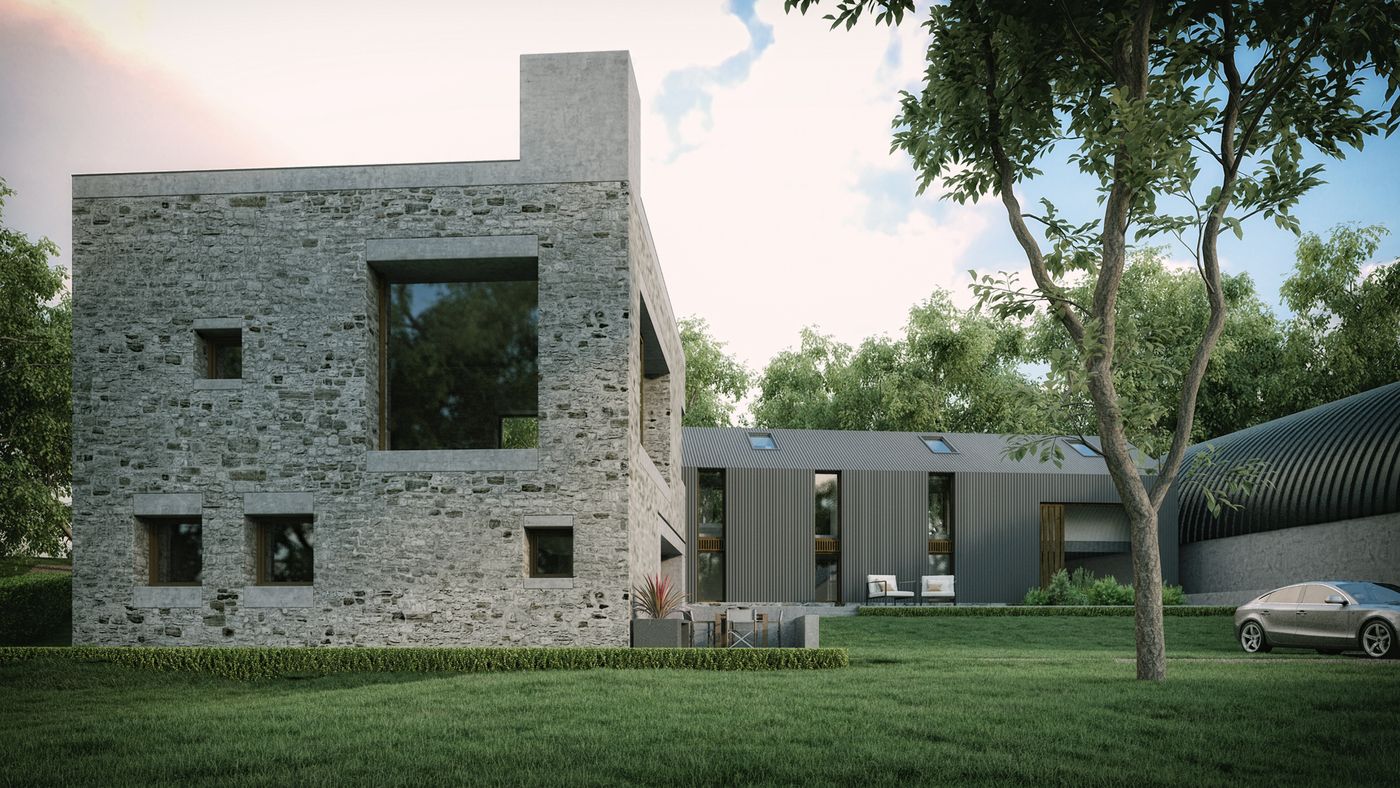 Glen Road House – Bespoke Modern Farm House in County Derry – Glen Road, Glenullin, County Derry, Northern Ireland, view 1