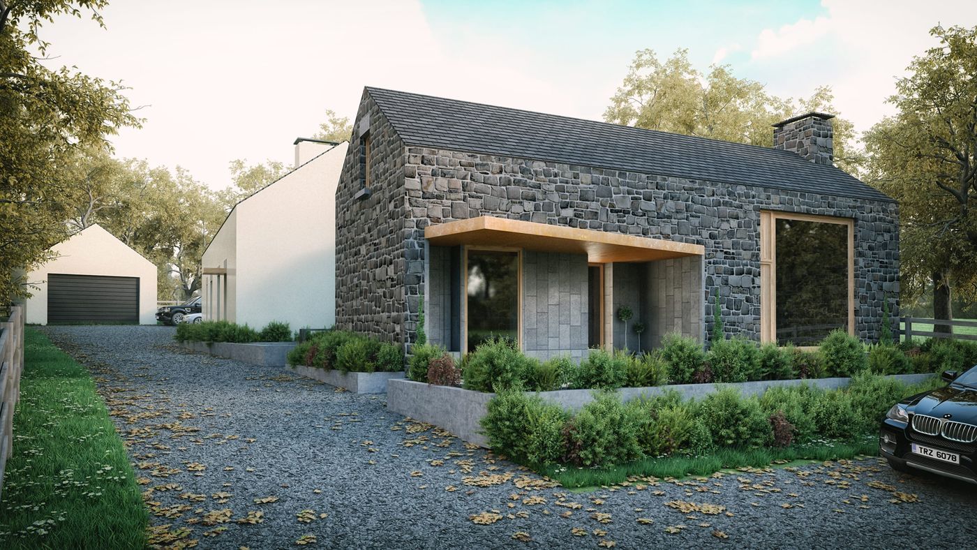 Carn House – Design of Contemporary Bespoke Home County Derry – Dungiven, County Derry, Northern Ireland, view 1