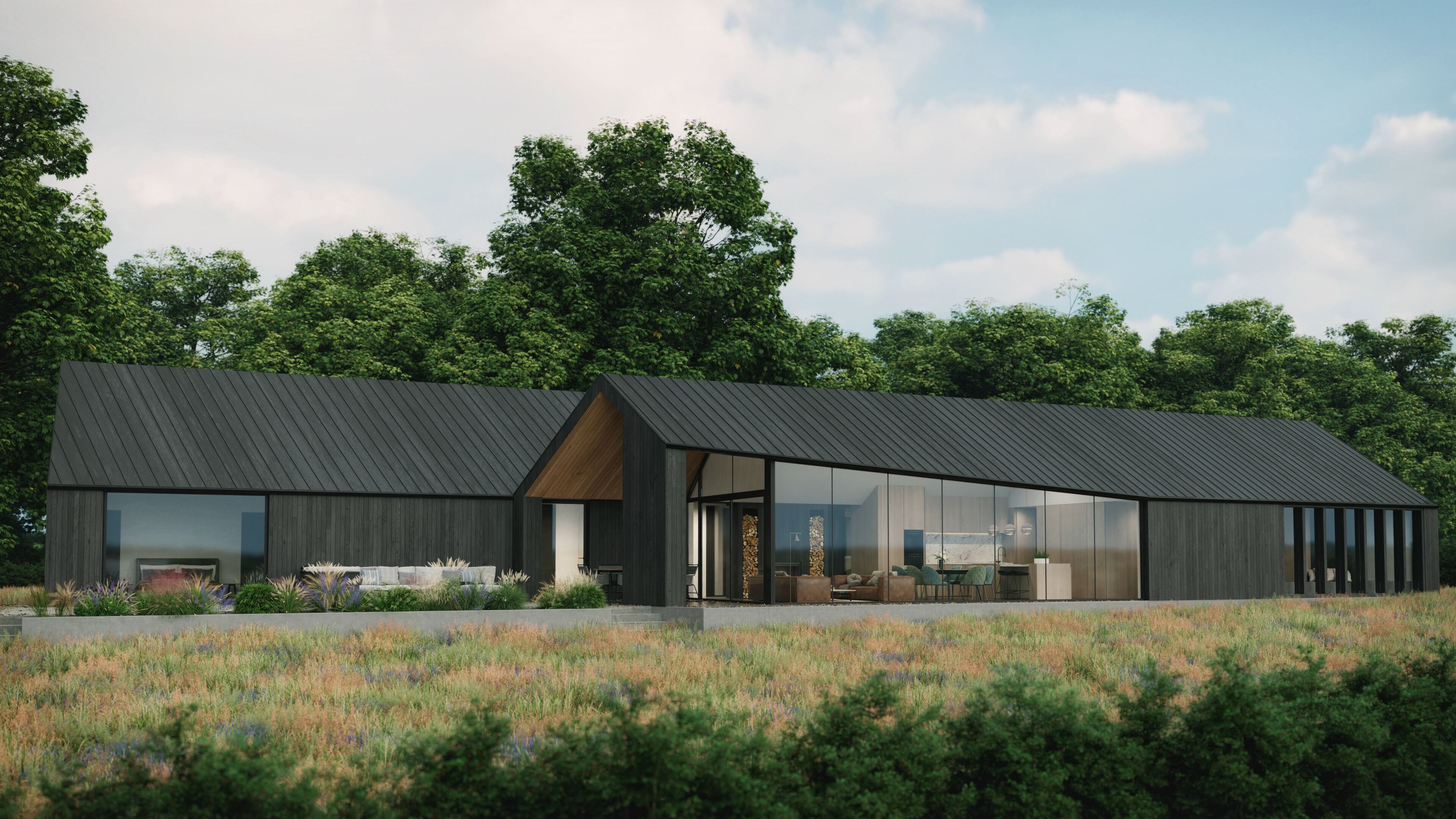 Lough Eidin House, Roscommon – Bespoke Contemporary Sustainable Home Design – Residential architecture, County Roscommon, Ireland