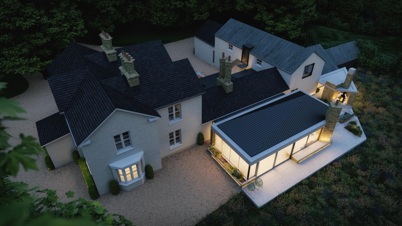 Laurel Hill House – Conservation Restoration and Extension to Listed Dwelling in County Derry – Park, Northern Ireland, view 7