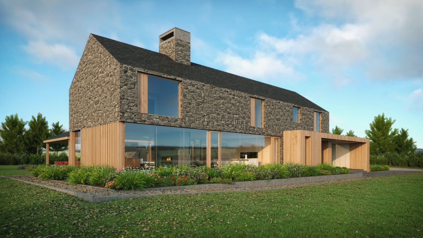 Gortscreagan House - New Modern Family Home in rural County Derry – Park, Northern Ireland, view 1
