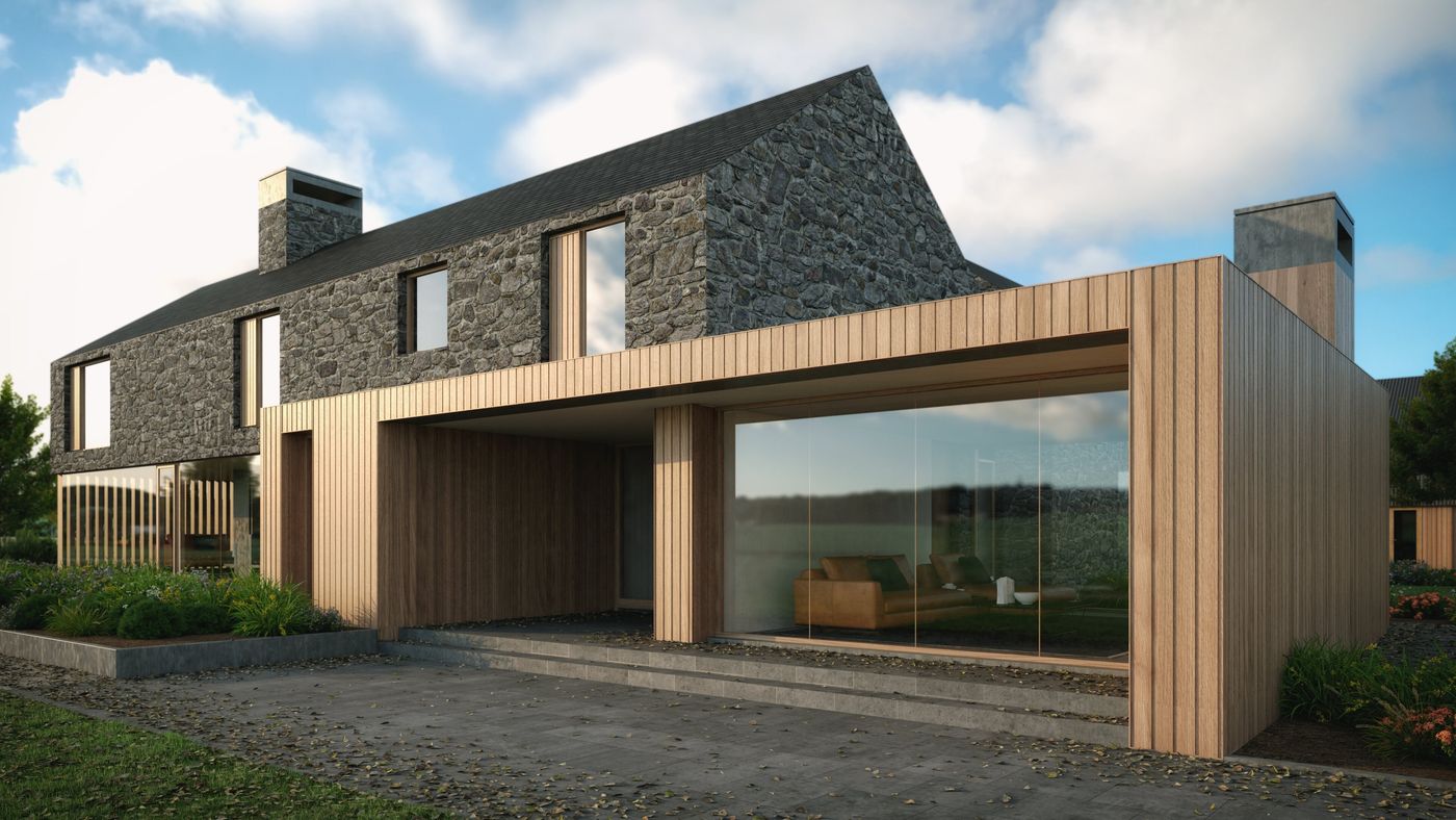 Gortscreagan House - New Modern Family Home in rural County Derry – Park, Northern Ireland, view 4