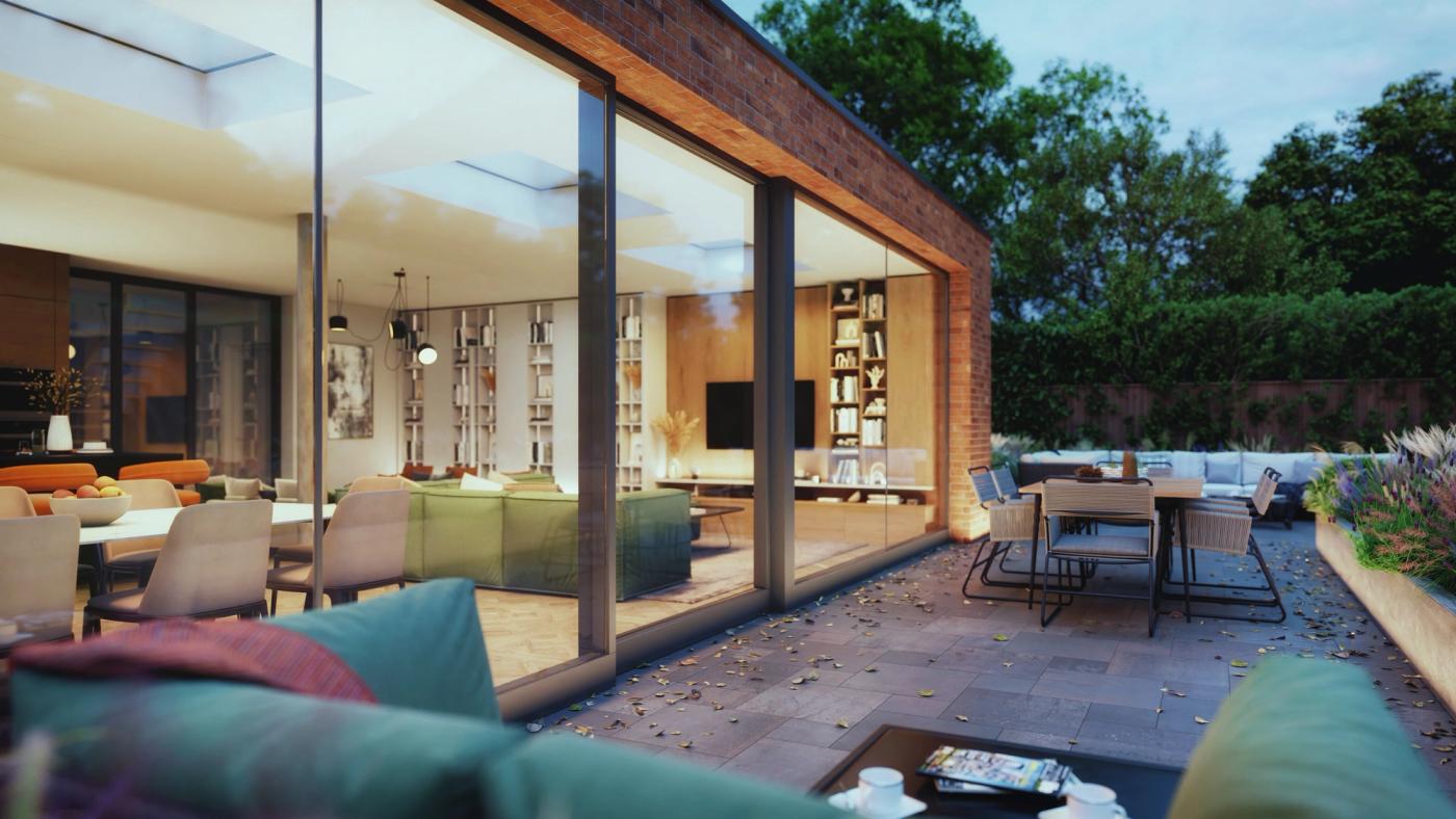 Piney Lane House Belfast – Refurbishment and Extension to Home in South Belfast – County Antrim, Northern Ireland, view 4