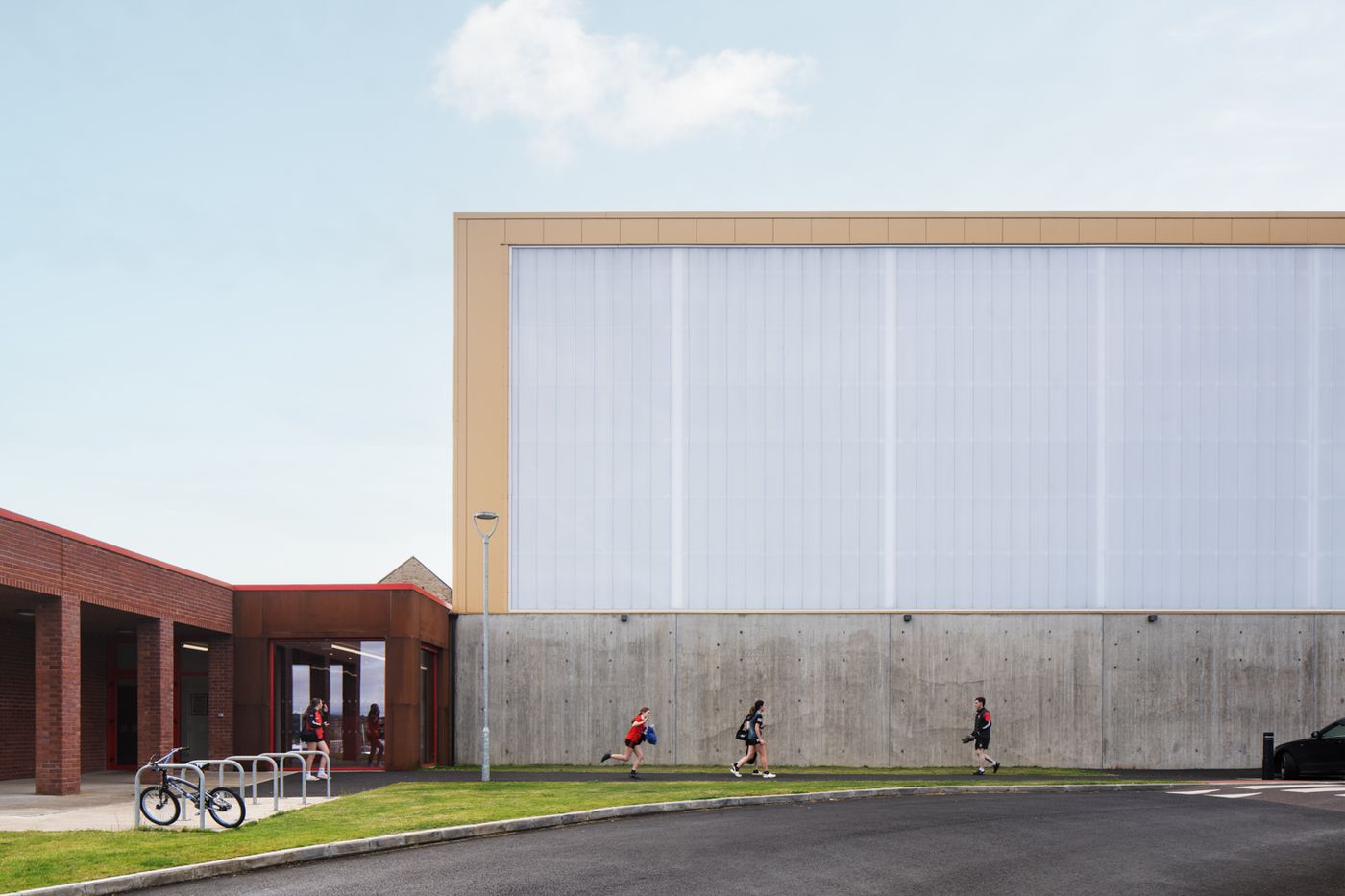 Sean Dolan's GAC Derry – Extension of Pavilion and New Indoor Arena with 3G Sports Surface – The Creggan area of Derry City, Northern Ireland, view 1
