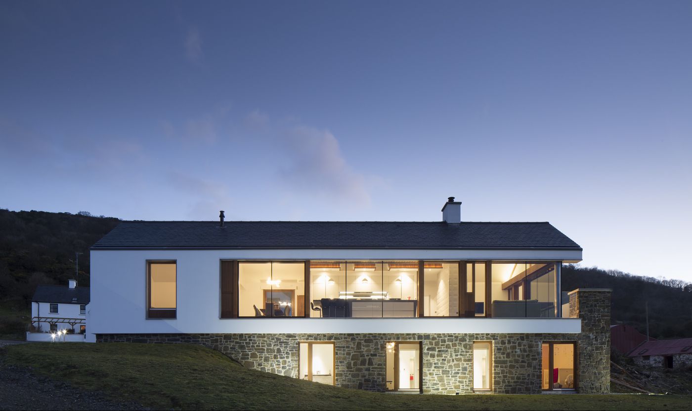 Carnlough House – New Contemporary Bespoke Home Overlooking the Sea – Carnlough, County Antrim, Northern Ireland, view 1