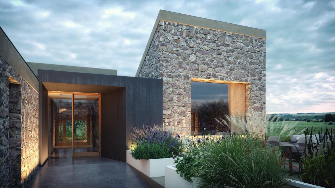 School Hill House - Bespoke Contemporary Modern House Design in Northern Ireland – Ballygally, County Antrim, Northern Ireland, view 3
