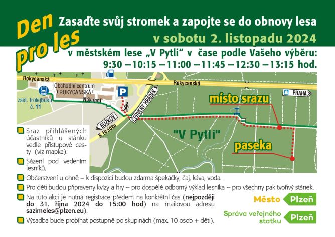 Lesy Plzeň a velká akce. Lesy Plzeň a velká akce.