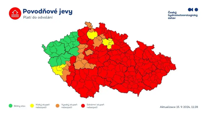 Je třeba počítat s další hrozbou povodní.