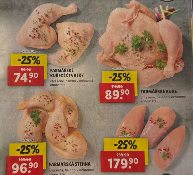 Velká slevová akce v Lidlu. Velká slevová akce v Lidlu.